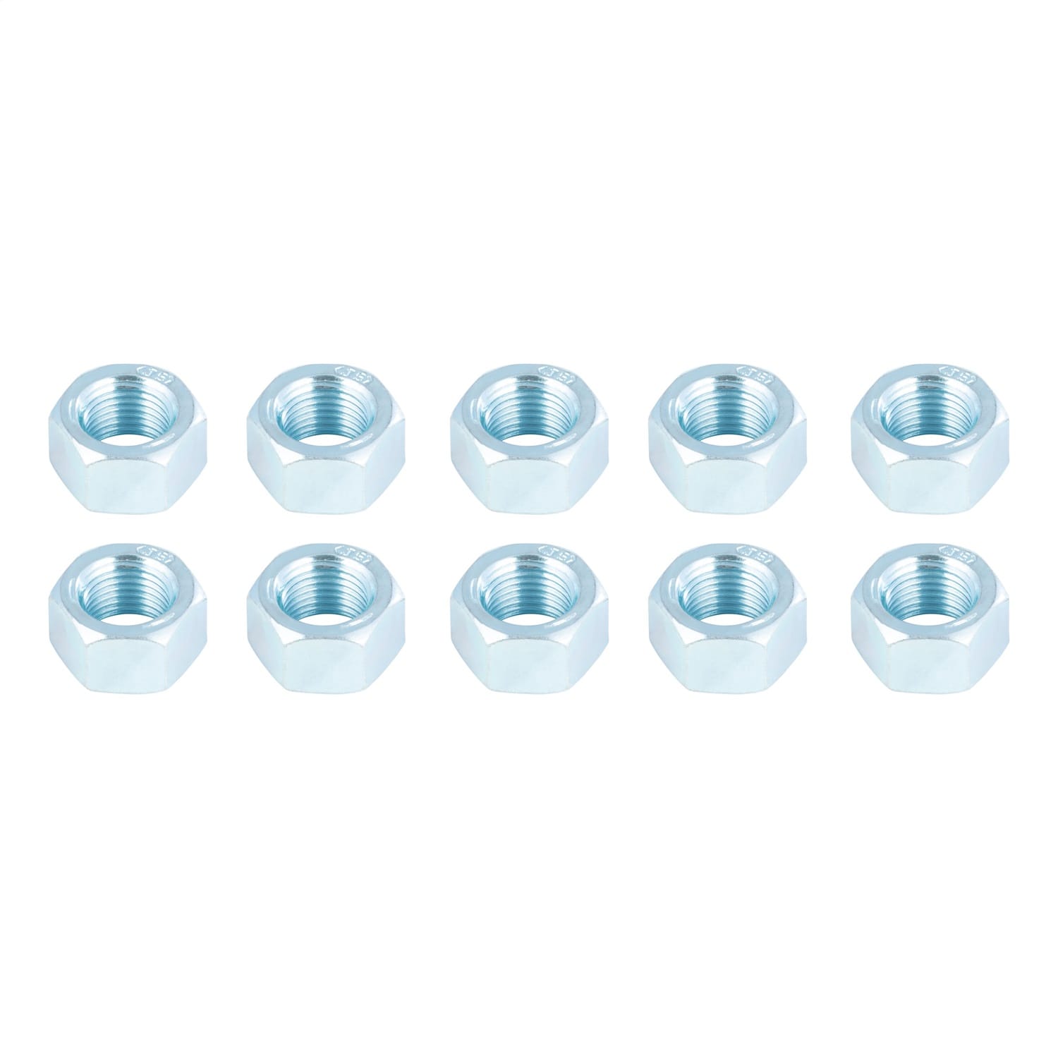 Trailer Brake Hex Mounting Nut; 1/2in.-20 Thread Size; 10 Pack