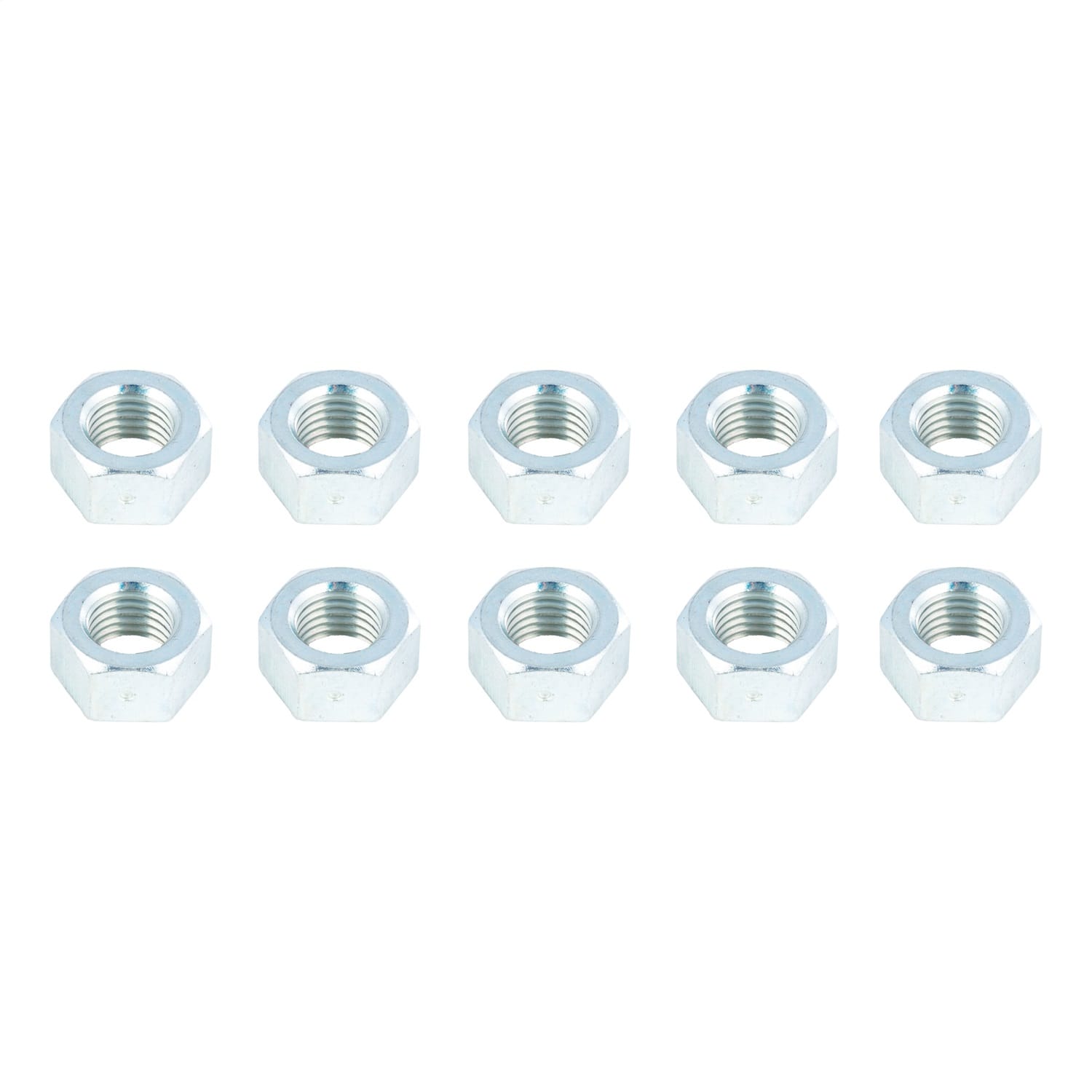 Trailer Suspension Hex Nut; 1in.-8 Thread Size; 10 Pack
