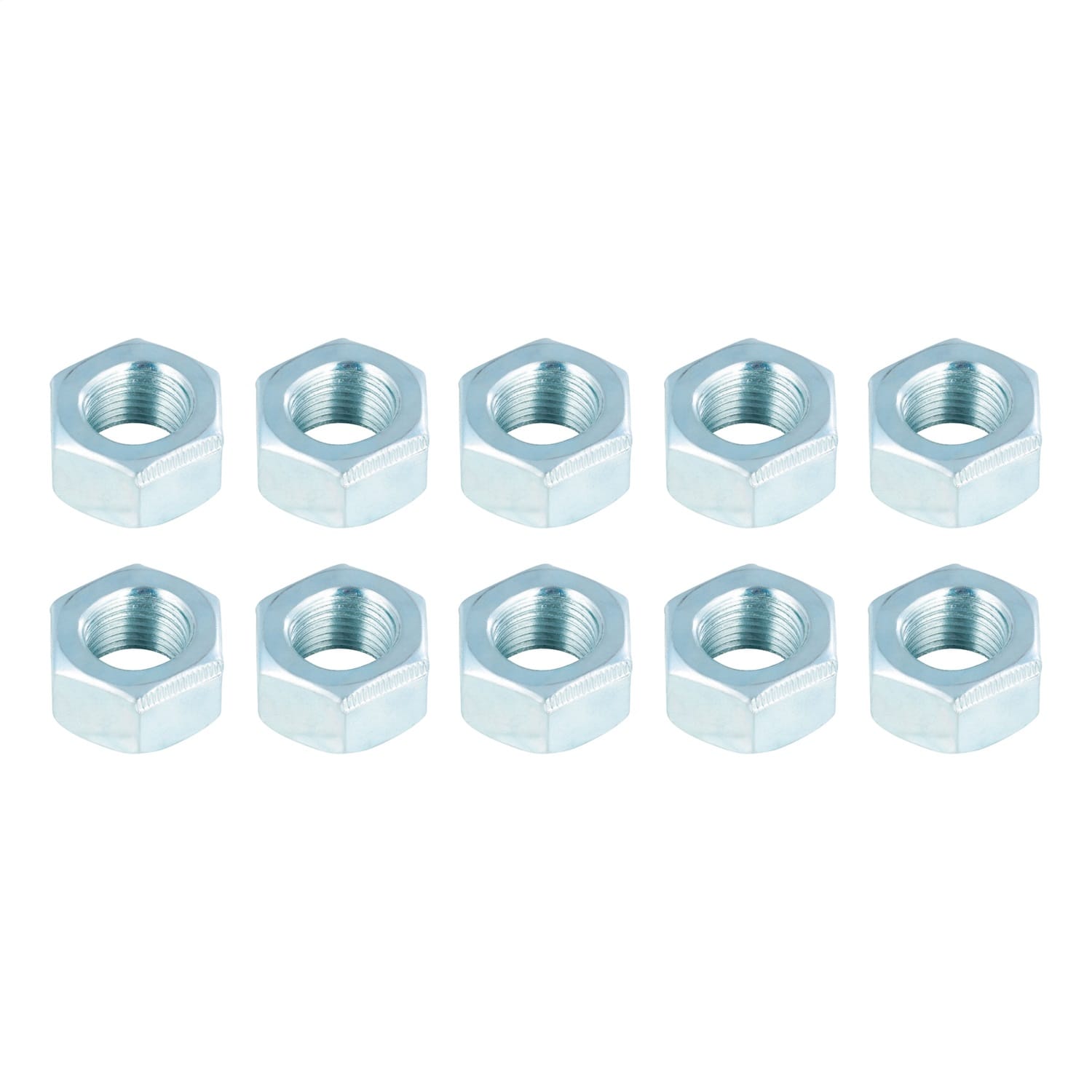 Trailer Suspension Hex Nut; 9/16in.-18 Thread Size; 10 Pack