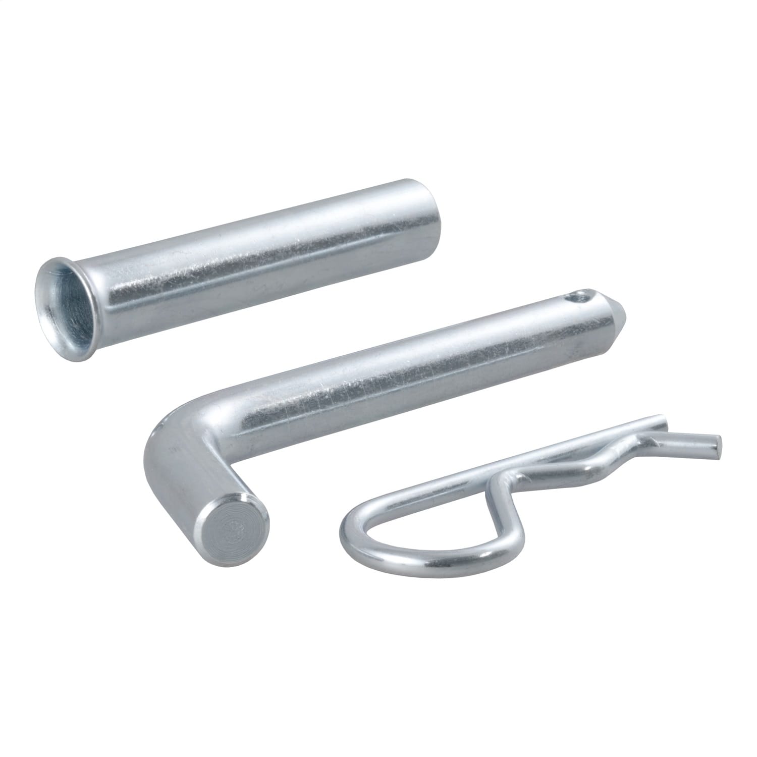 1/2in. Hitch Pin with 5/8in. Adapter (1-1/4in. or 2in. Receiver; Zinc; Packaged) thumbnail 2