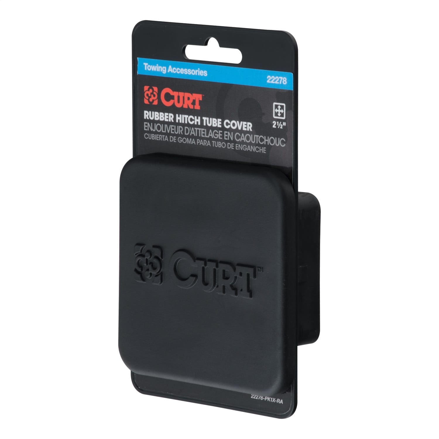 2-1/2in. Rubber Hitch Tube Cover (Packaged) thumbnail 2