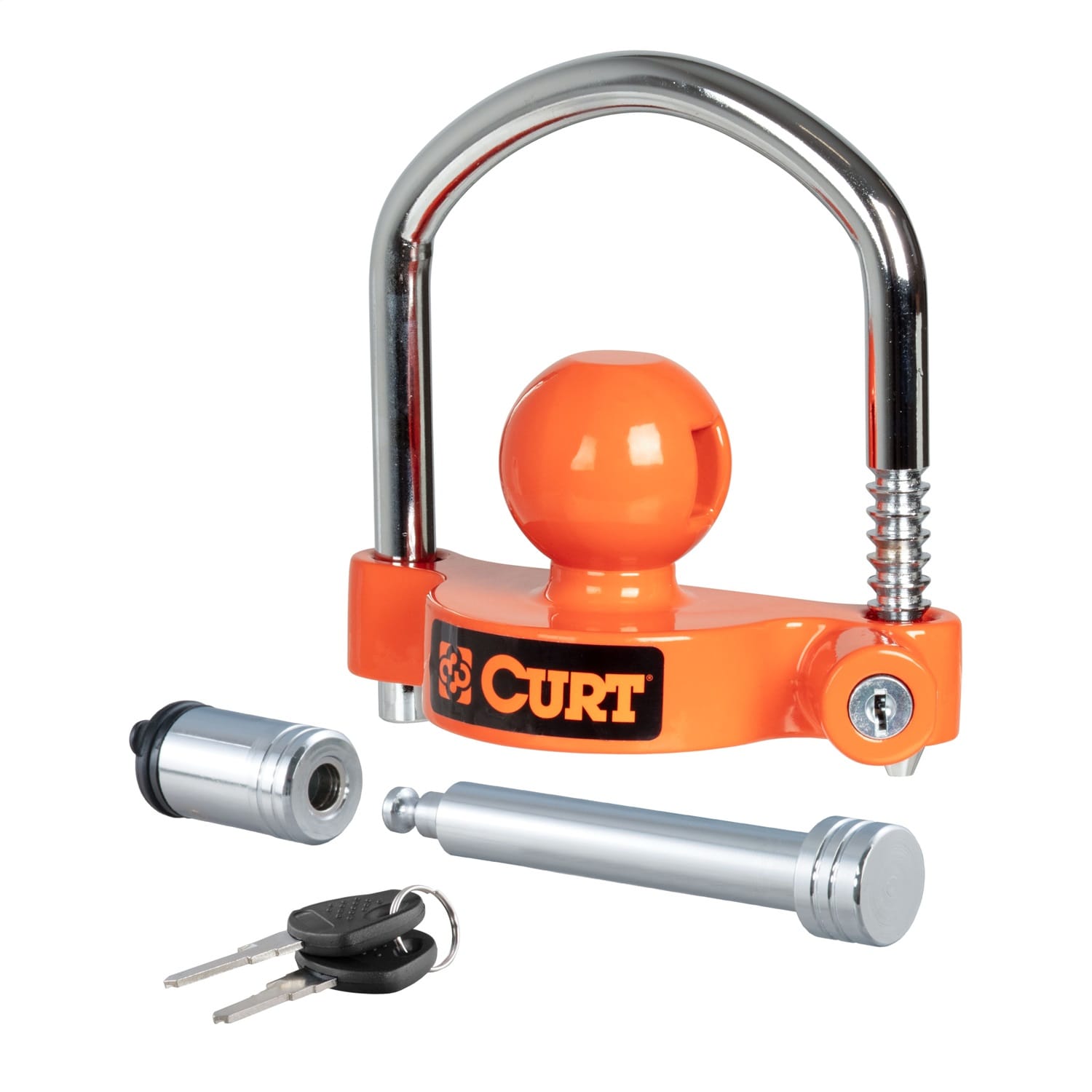 Hitch/Coupler Lock Set; 2in. or 2-1/2in. Receivers; 1-7/8in. to 2-5/16in. Couple