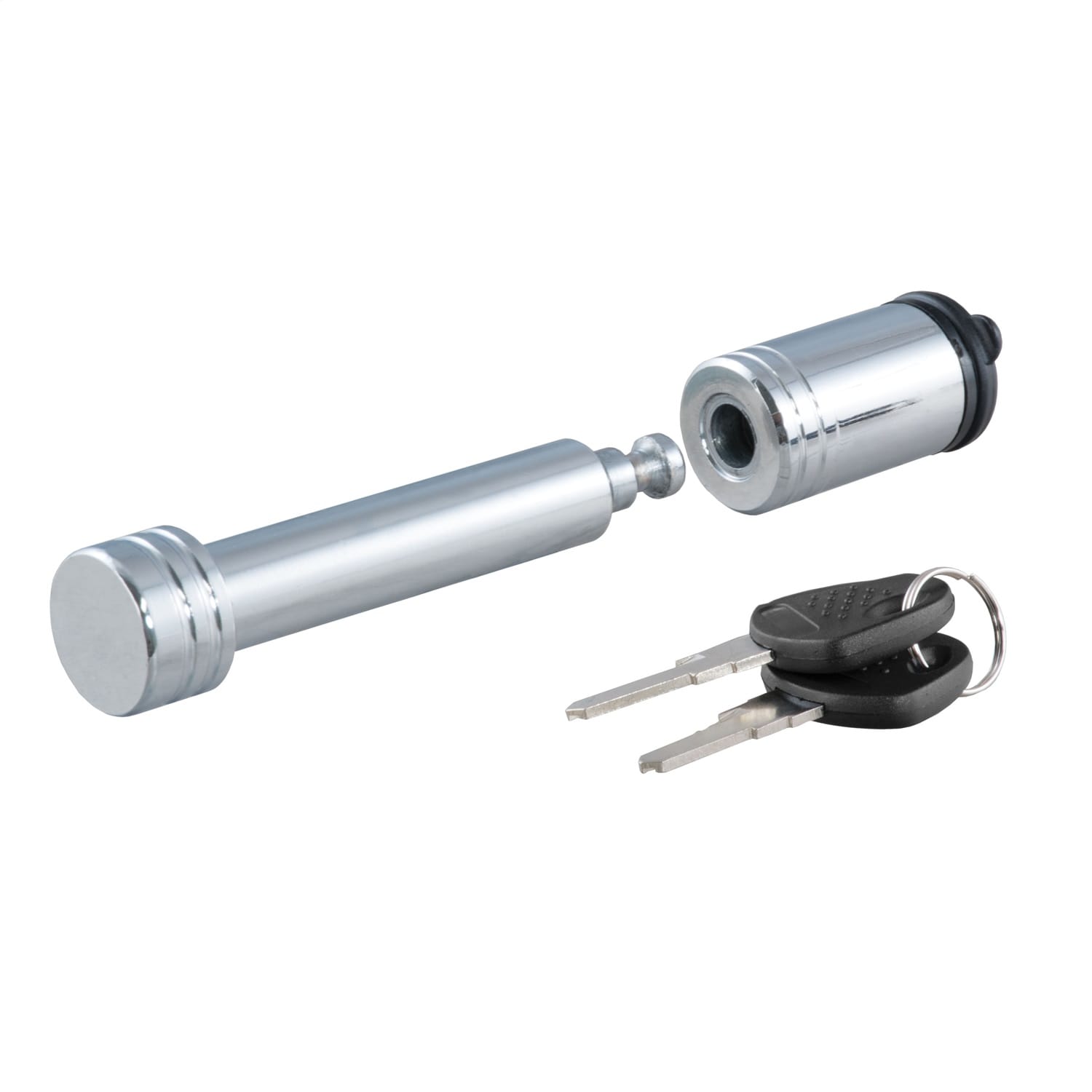 5/8in. Hitch Lock (2in. Receiver; Barbell; Chrome) thumbnail 2