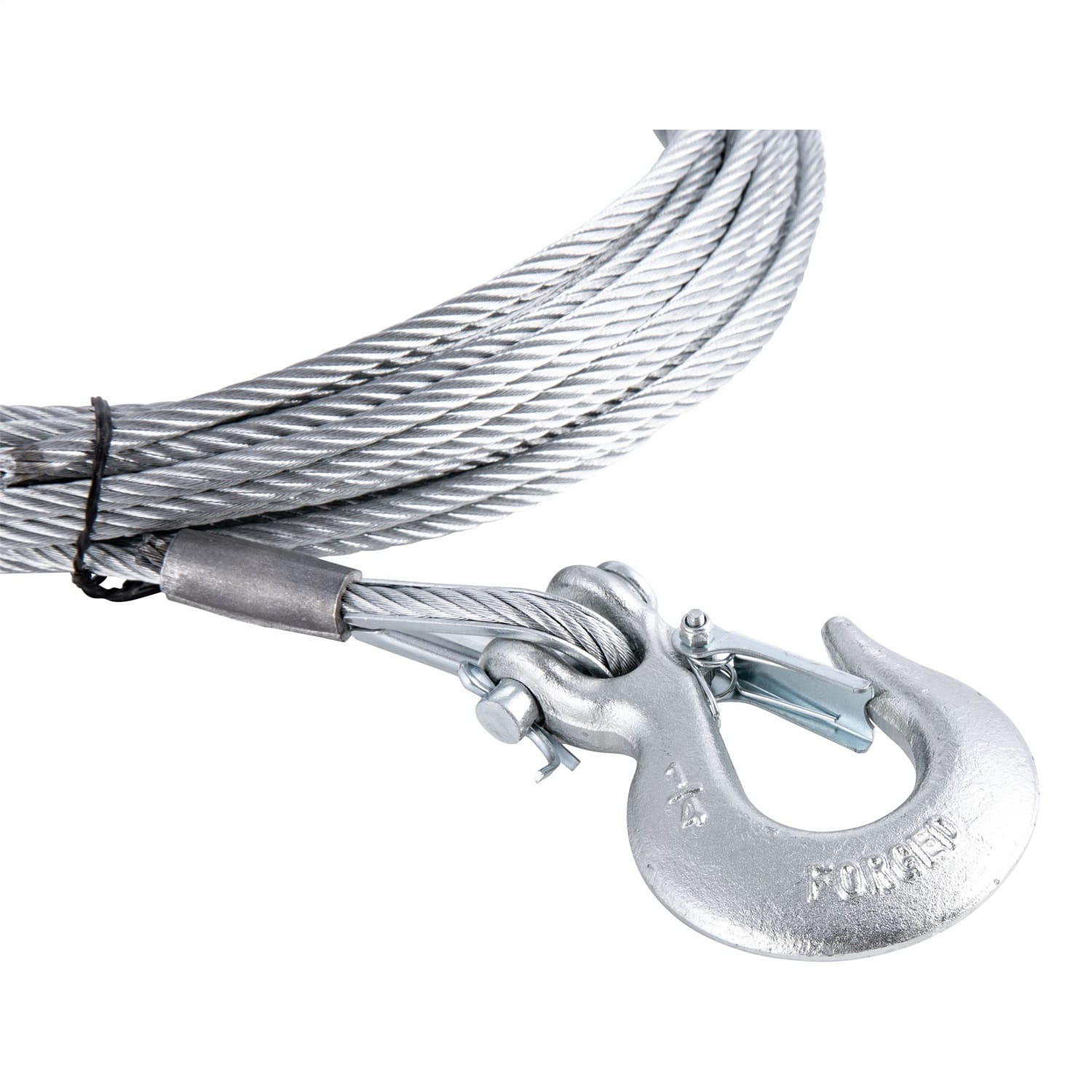 50ft. Winch Cable with Snap Hook (5;600 lbs.) thumbnail 2