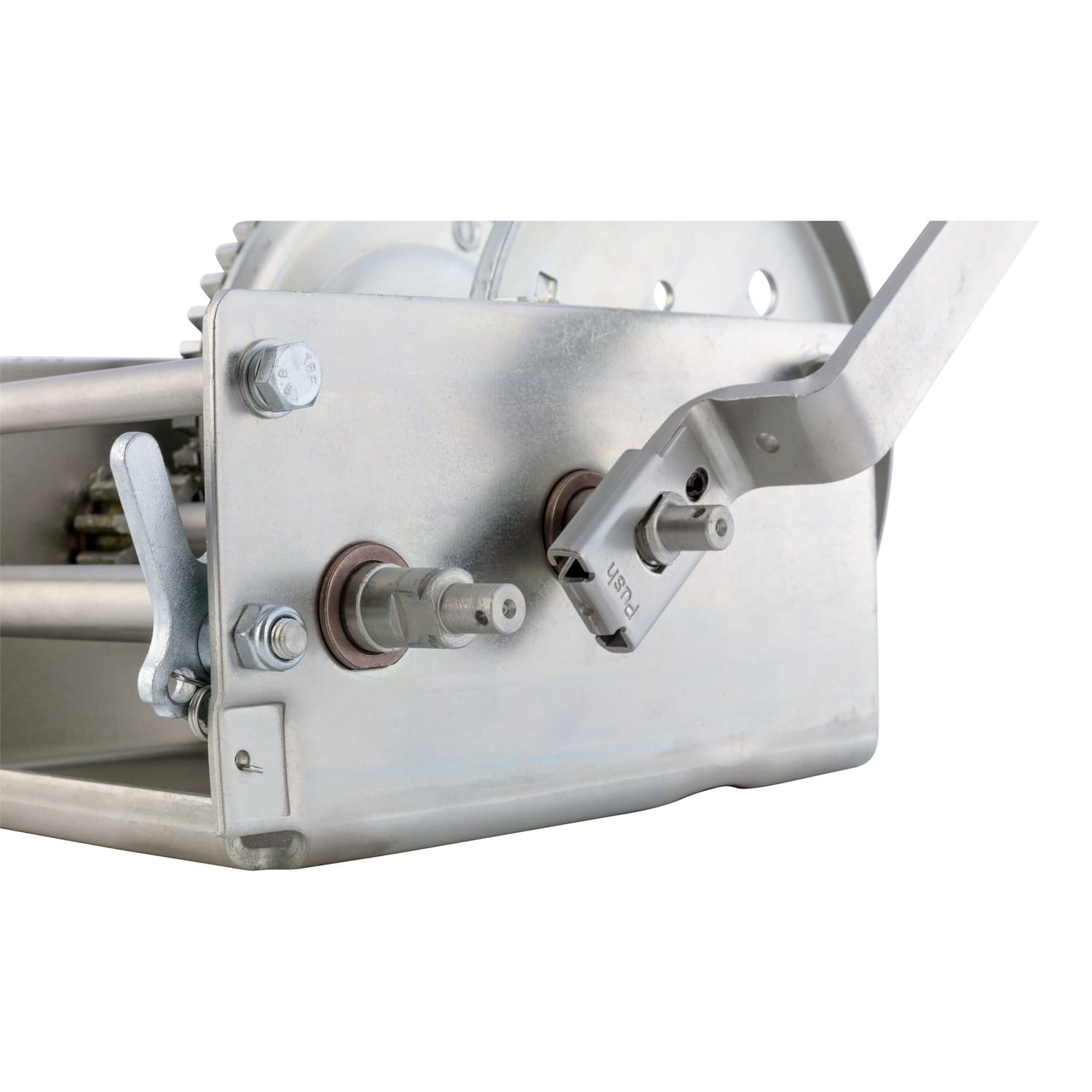 Hand-Crank 2-Speed Win.; 3;800 lbs; 15.8:1 Low Gear Ratio; 9.6in. Handle thumbnail 4