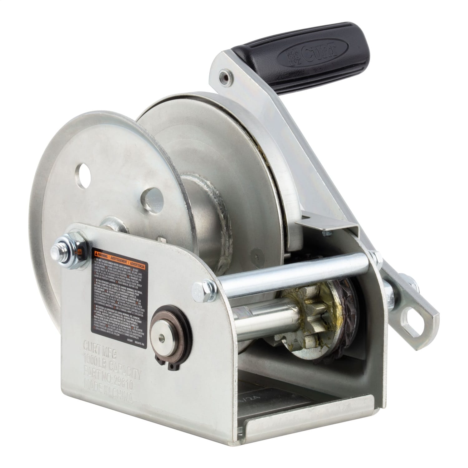 Hand-Crank Brake Win.; 1;000 lbs; 4.2:1 Gear Ratio; 7in. Handle thumbnail 2