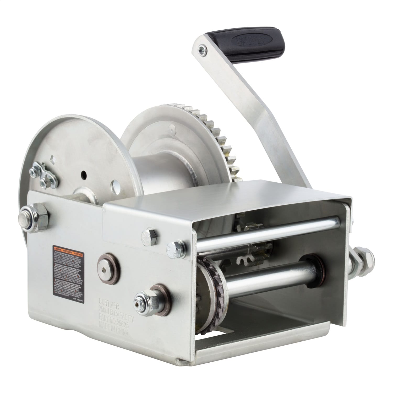 Hand-Crank Brake Win.; 2;500 lbs; 15.8:1 Gear Ratio; 10.6in. Handle thumbnail 2