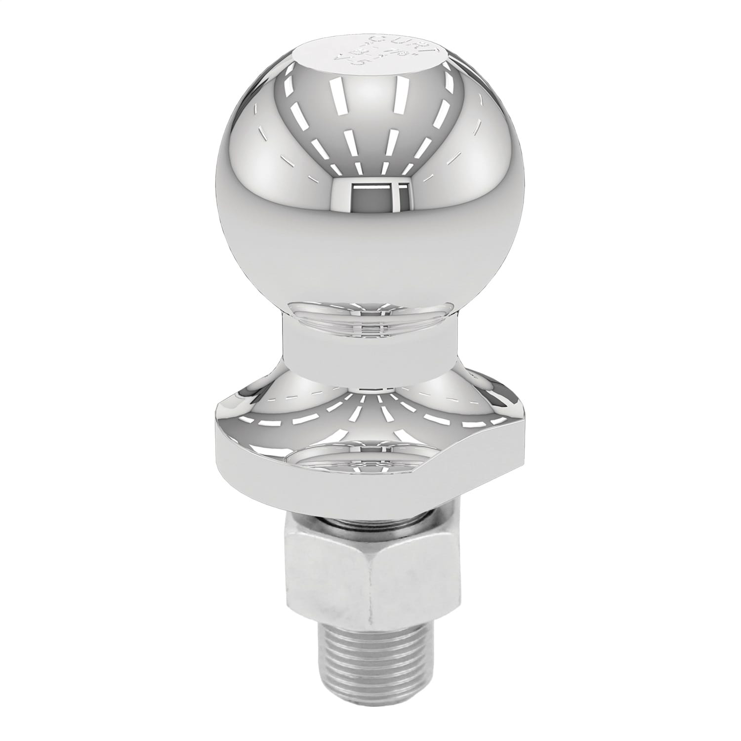 1-7/8in. Trailer Ball (3/4in. x 1-5/8in. Shank; 2;000 lbs.; Chrome) thumbnail 2