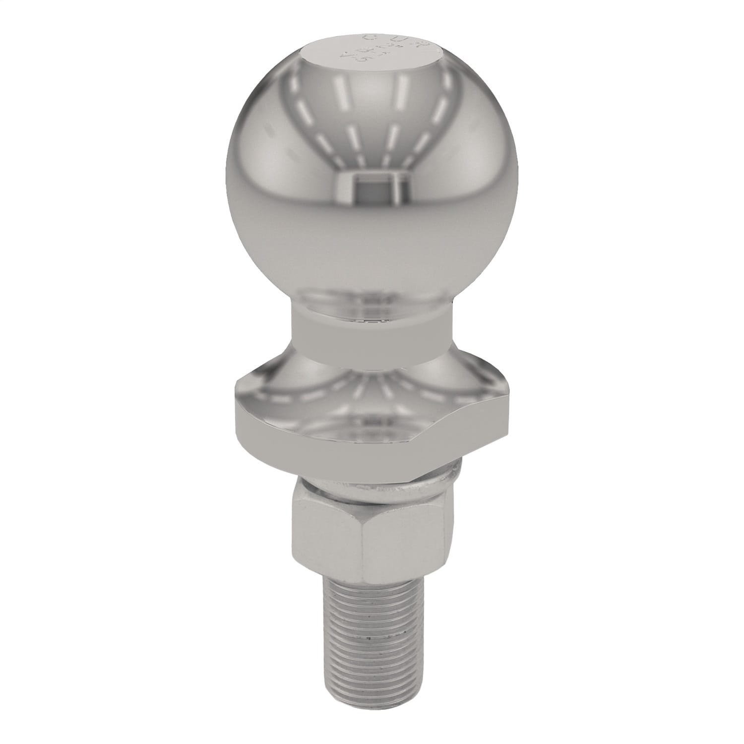 2in. Trailer Ball (3/4in. x 2-1/8in. Shank; 3;500 lbs.; Stainless) thumbnail 2