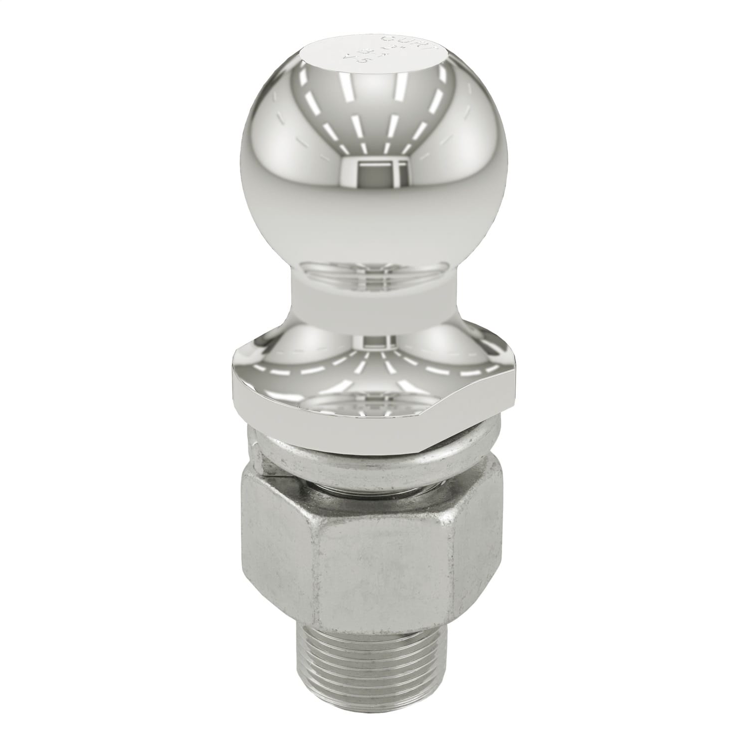 2in. Trailer Ball (1-1/4in. x 2-5/8in. Shank; 10;000 lbs.; Stainless) thumbnail 2