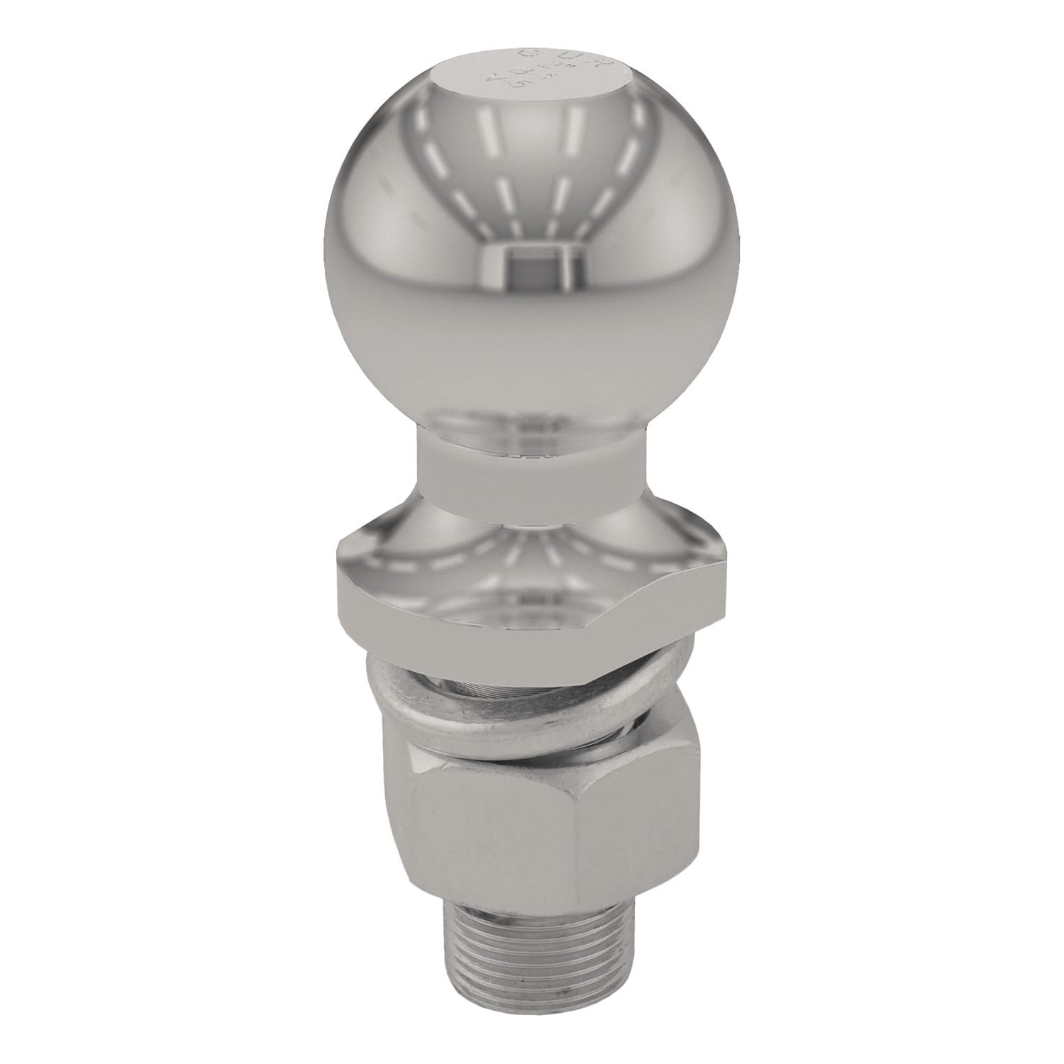 2in. Trailer Ball (1in. x 2-1/8in. Shank; 6;000 lbs.; Stainless; Packaged) thumbnail 4