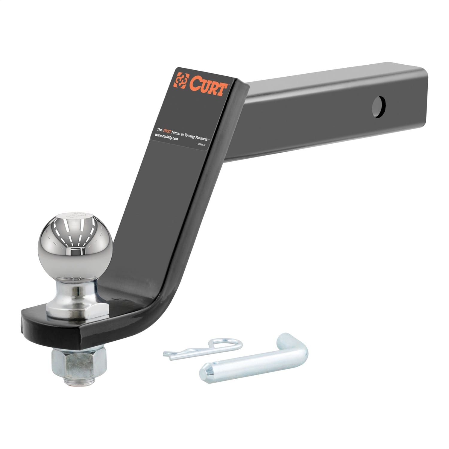 Loaded Ball Mount with 2-5/16in. Ball (2in. Shank; 7;500 lbs.; 6in. Drop)