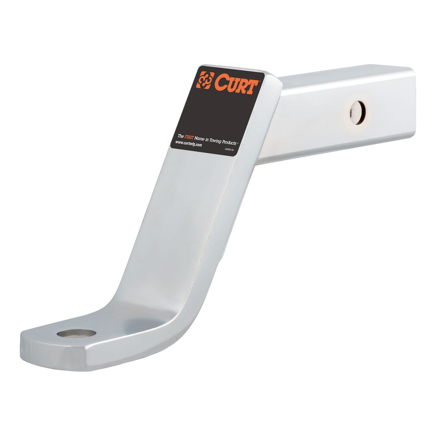 Class 3 Ball Mount (2in. Shank; 7;500 lbs.; 6in. Drop; 9-1/4in. Long; Chrome)