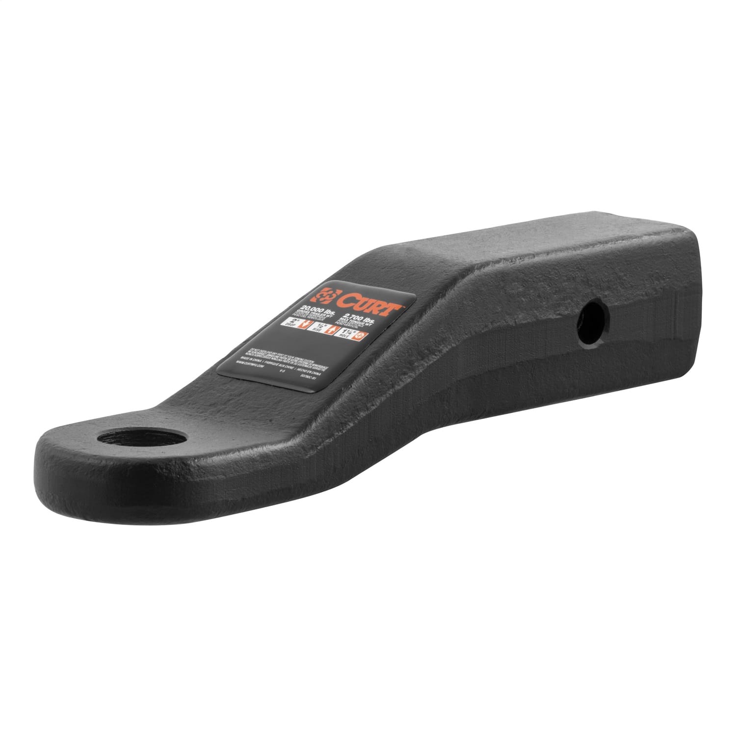 Commercial Duty Forged Ball Mount (2-1/2in. Shank; 20;000 lbs.; 2in. Drop)