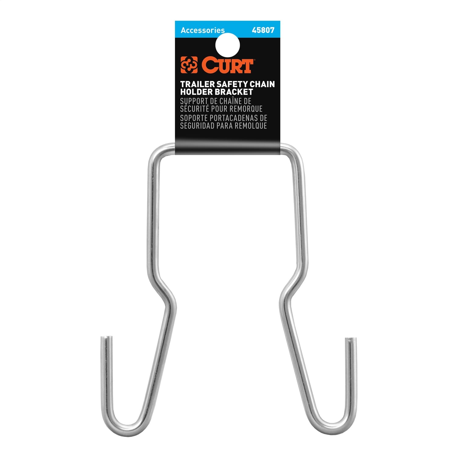 Trailer Safety Chain Holder Bracket (2in. Shank) thumbnail 2