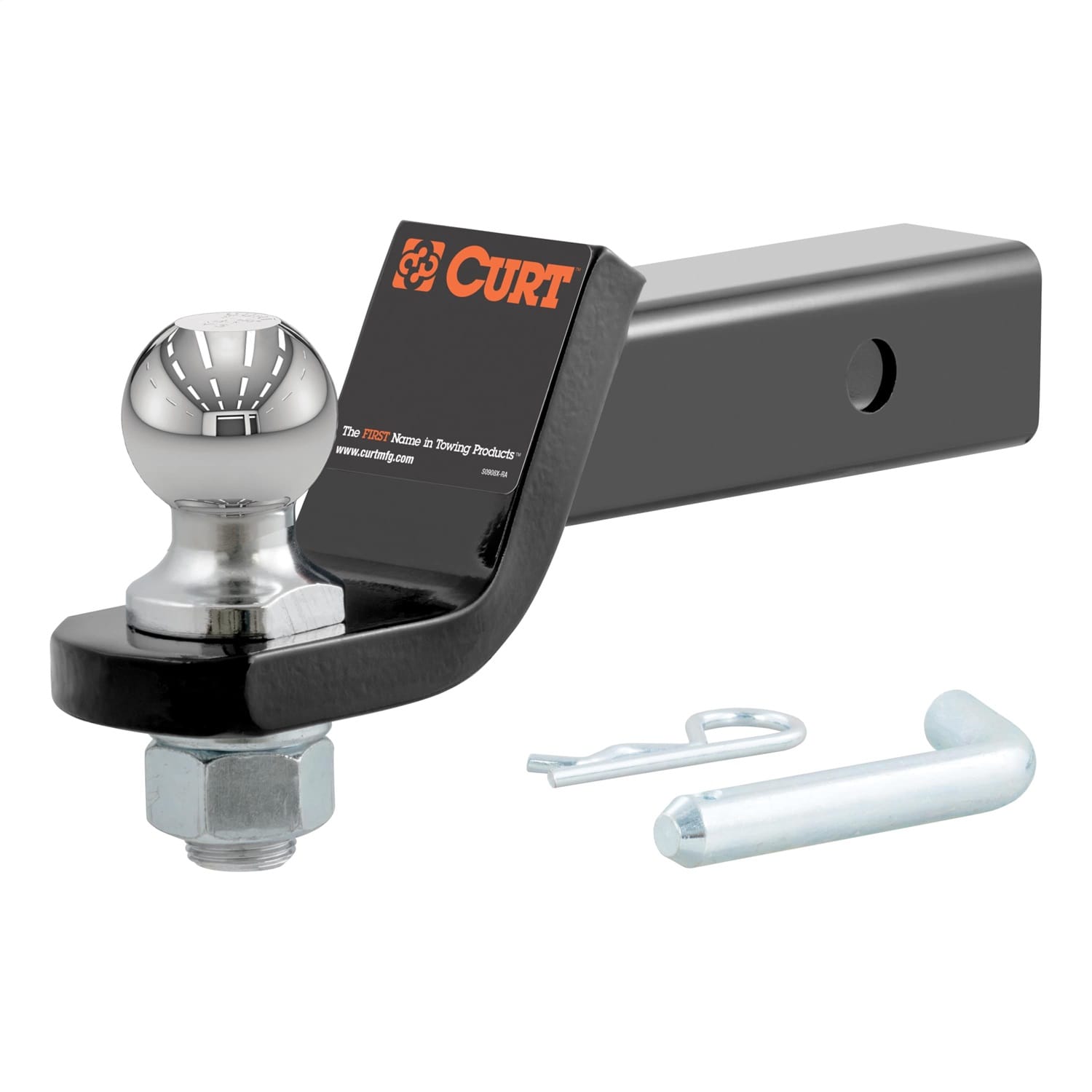 Loaded Ball Mount with 1-7/8in. Ball; Imported (2in. Shank; 3;500 lbs.; 2in. Dro