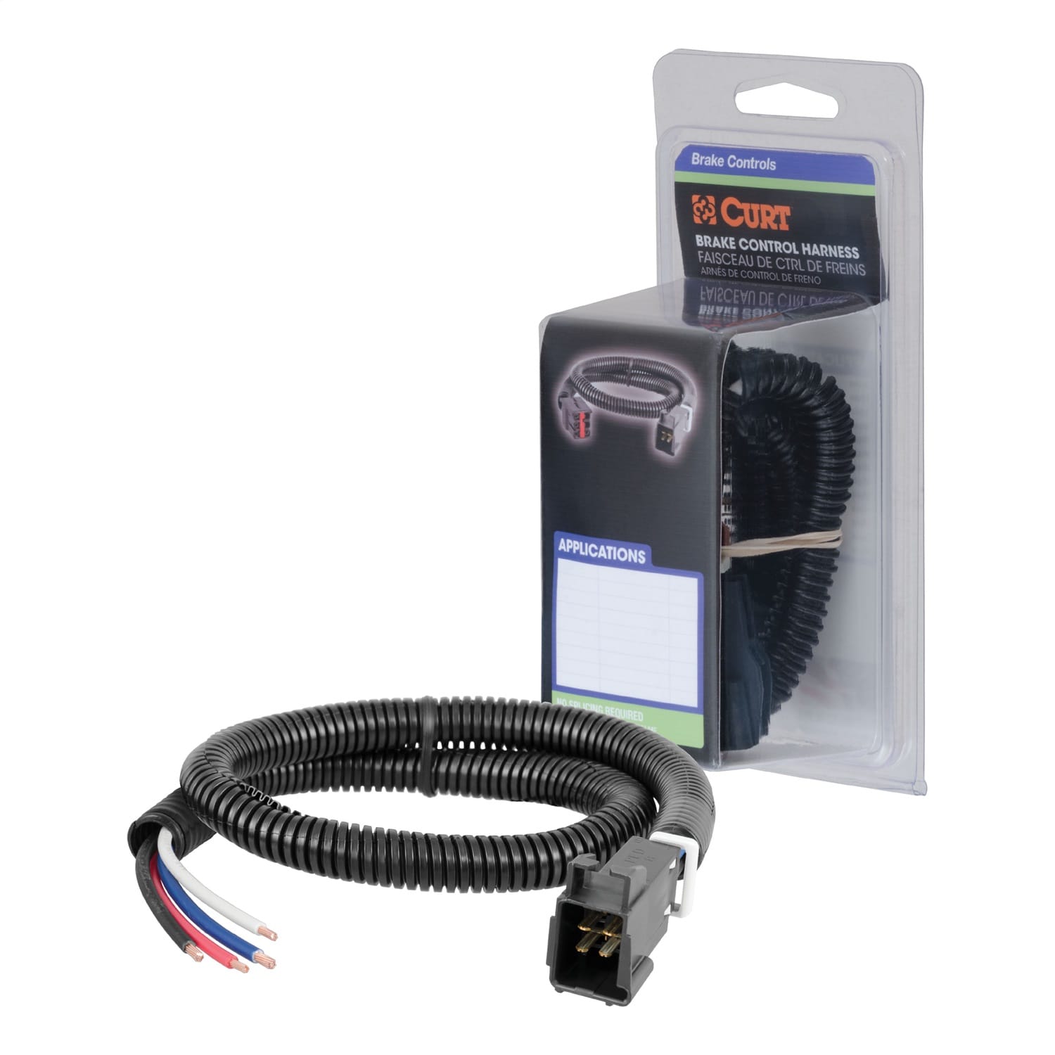 Universal Trailer Brake Controller Harness with Pigtails (Packaged) thumbnail 2