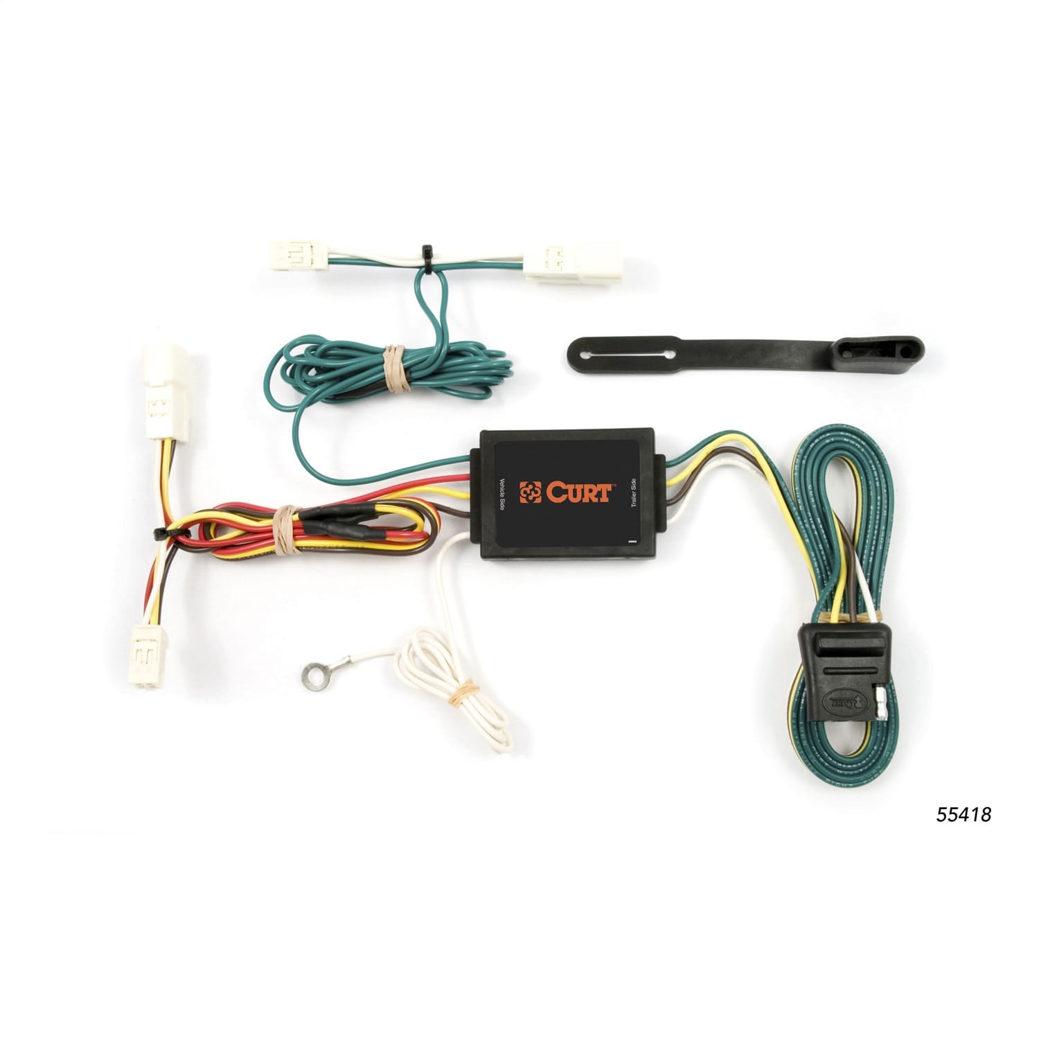Custom Wiring Harness; 4-Way Flat Output; Select Toyota Sienna thumbnail 2