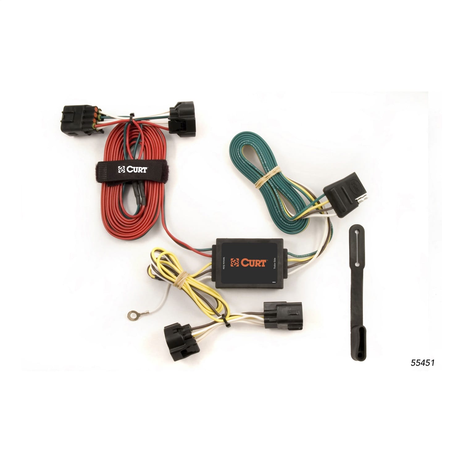 Custom Wiring Harness; 4-Way Flat Output; Select Jeep Grand Cherokee thumbnail 2