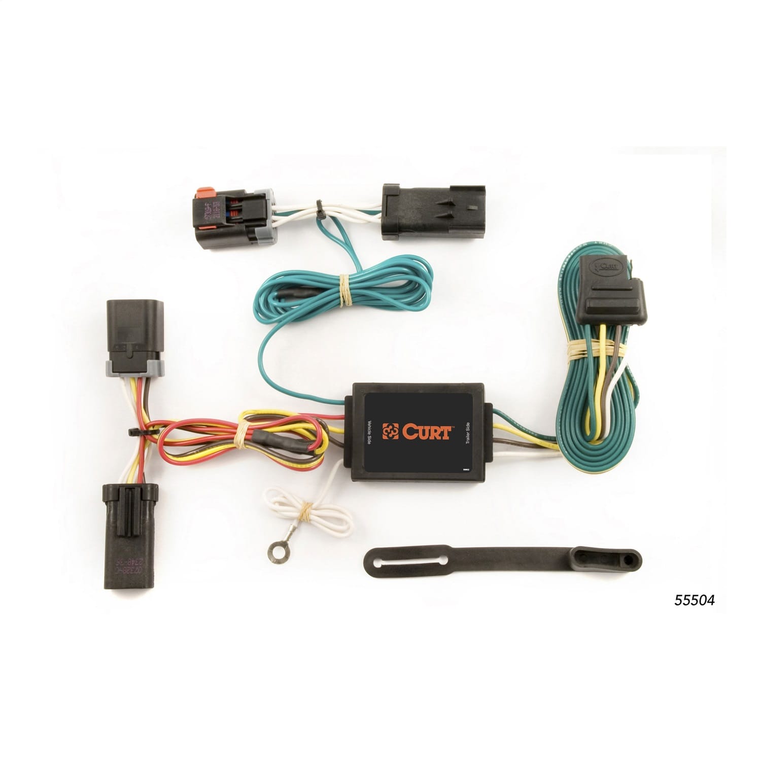 Custom Wiring Harness; 4-Way Flat Output; Select Dodge Ram 1500; 2500; 3500 thumbnail 2
