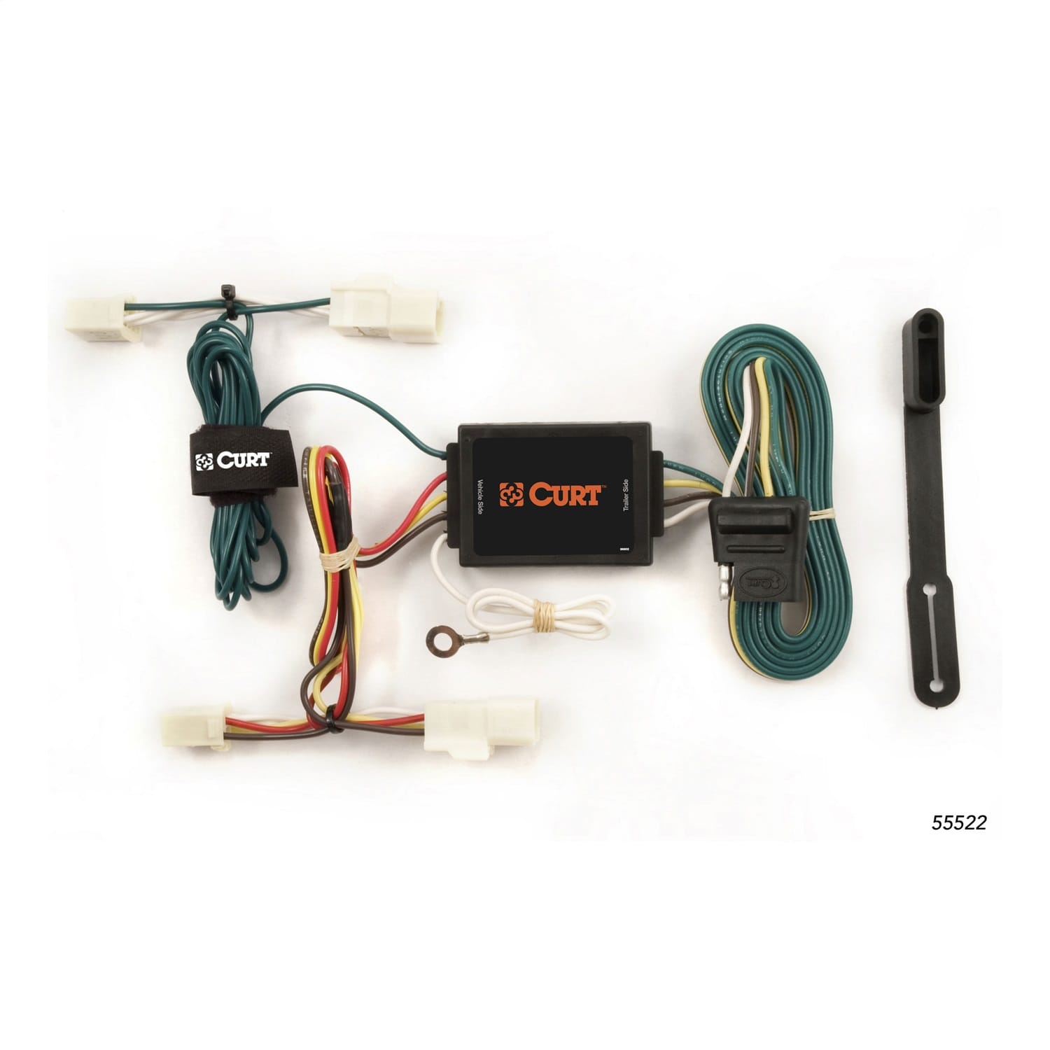 Custom Wiring Harness; 4-Way Flat Output; Select Toyota Matrix; Echo thumbnail 2