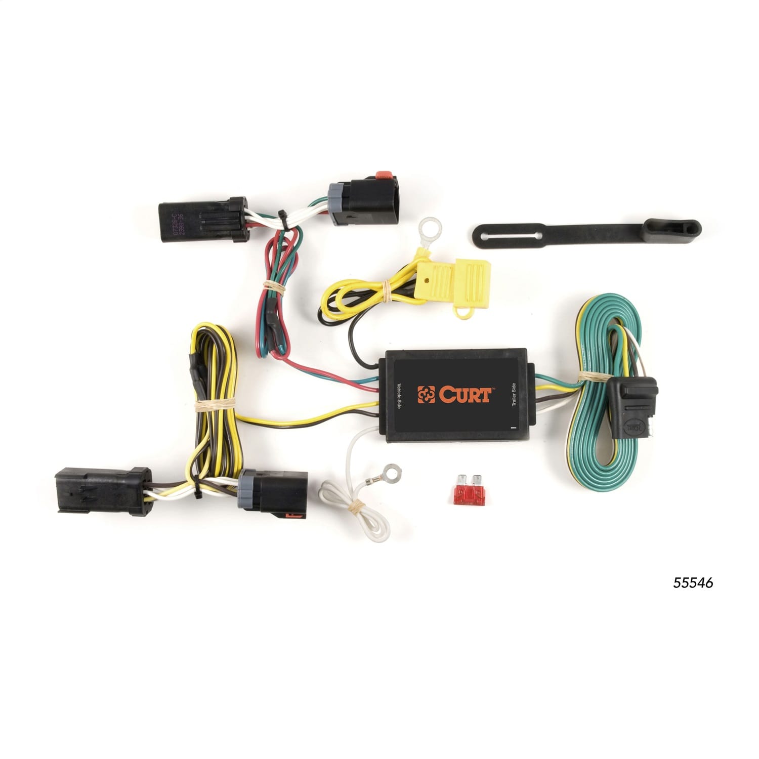 Custom Wiring Harness; 4-Way Flat Output; Select Chrysler 300 C thumbnail 2