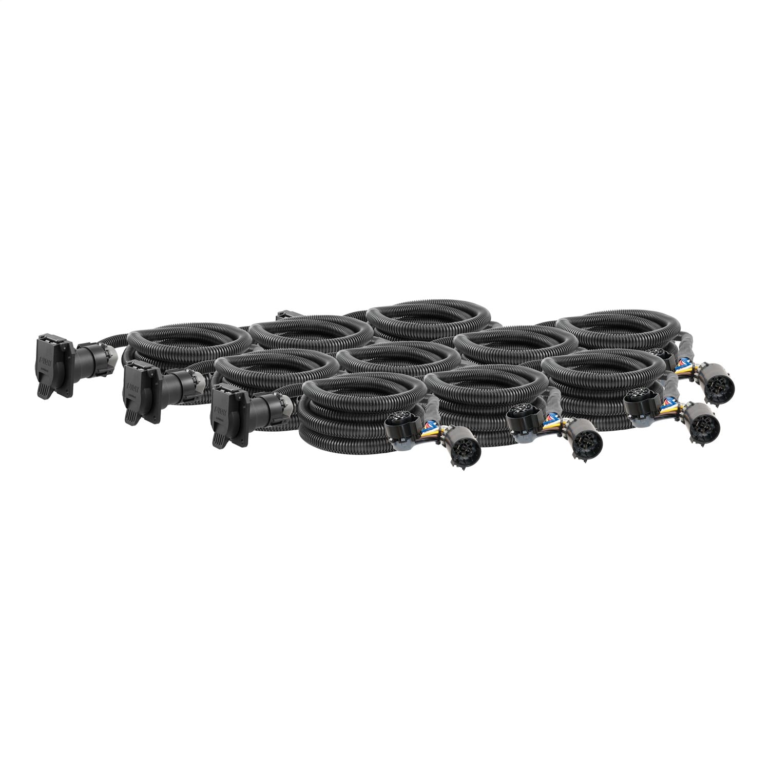 10ft. Custom Wiring Extension Harnesses (Adds 7-Way RV Blade to Truck Bed; 10-Pk thumbnail 2