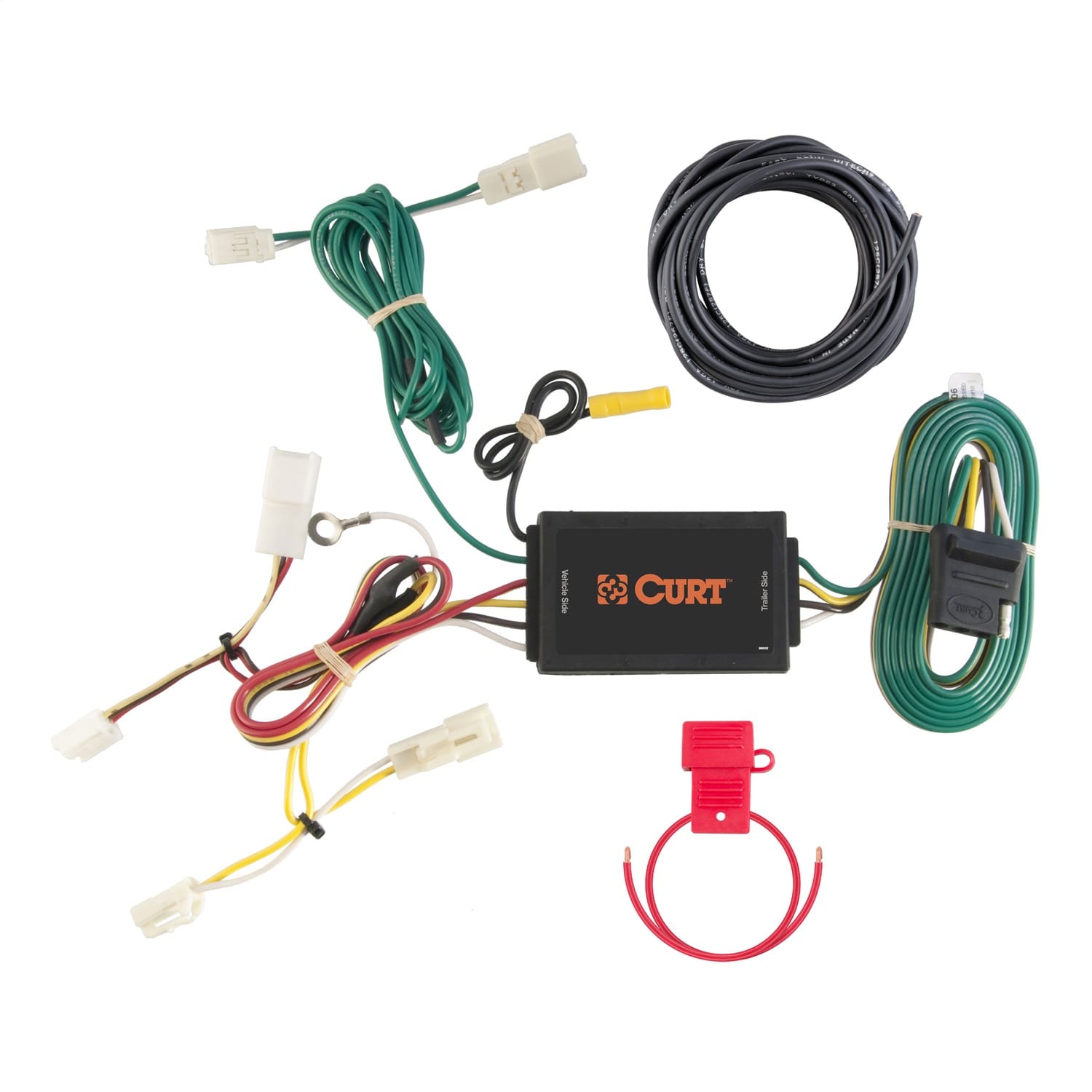 Custom Wiring Harness; 4-Way Flat Output; Select Toyota Sienna thumbnail 2