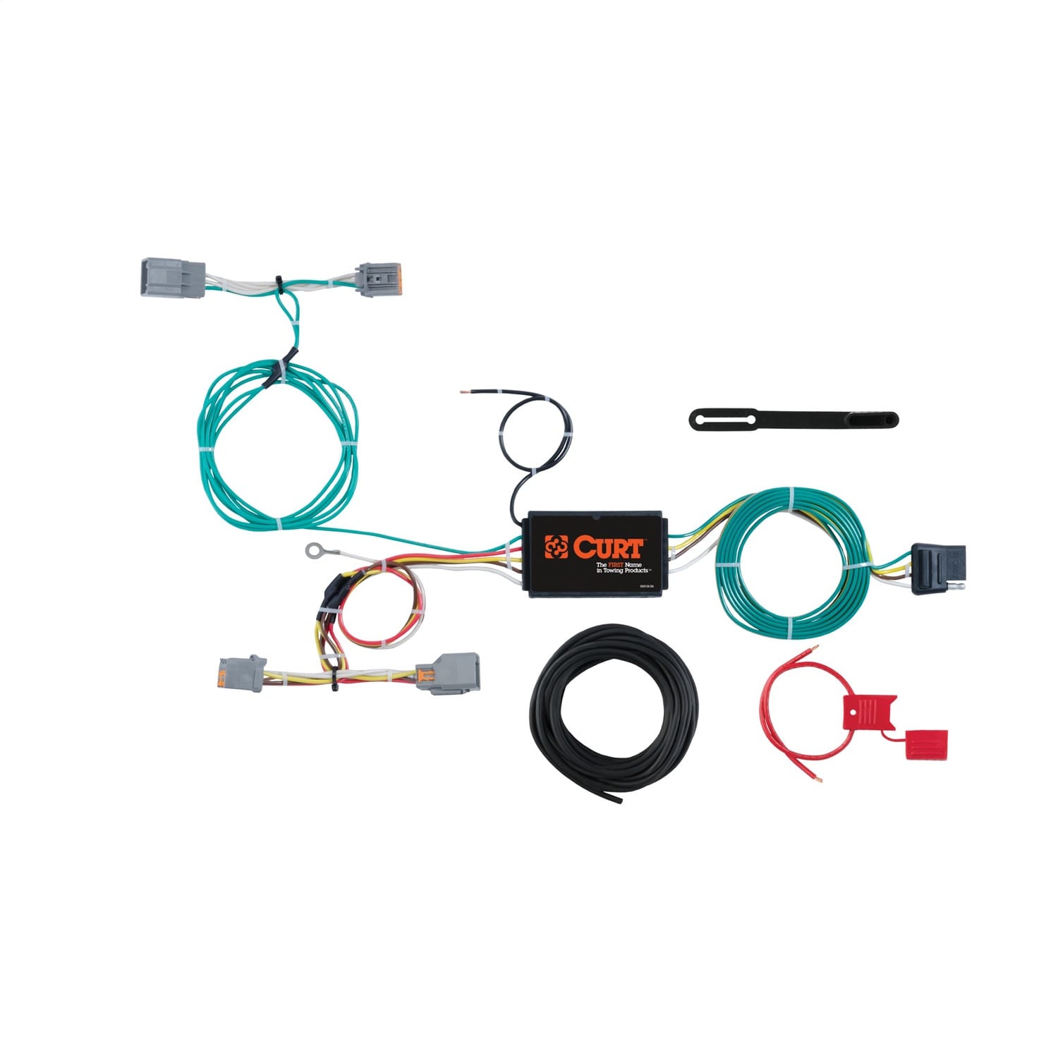 Custom Wiring Harness; 4-Way Flat Output; Select Volvo V60 thumbnail 2