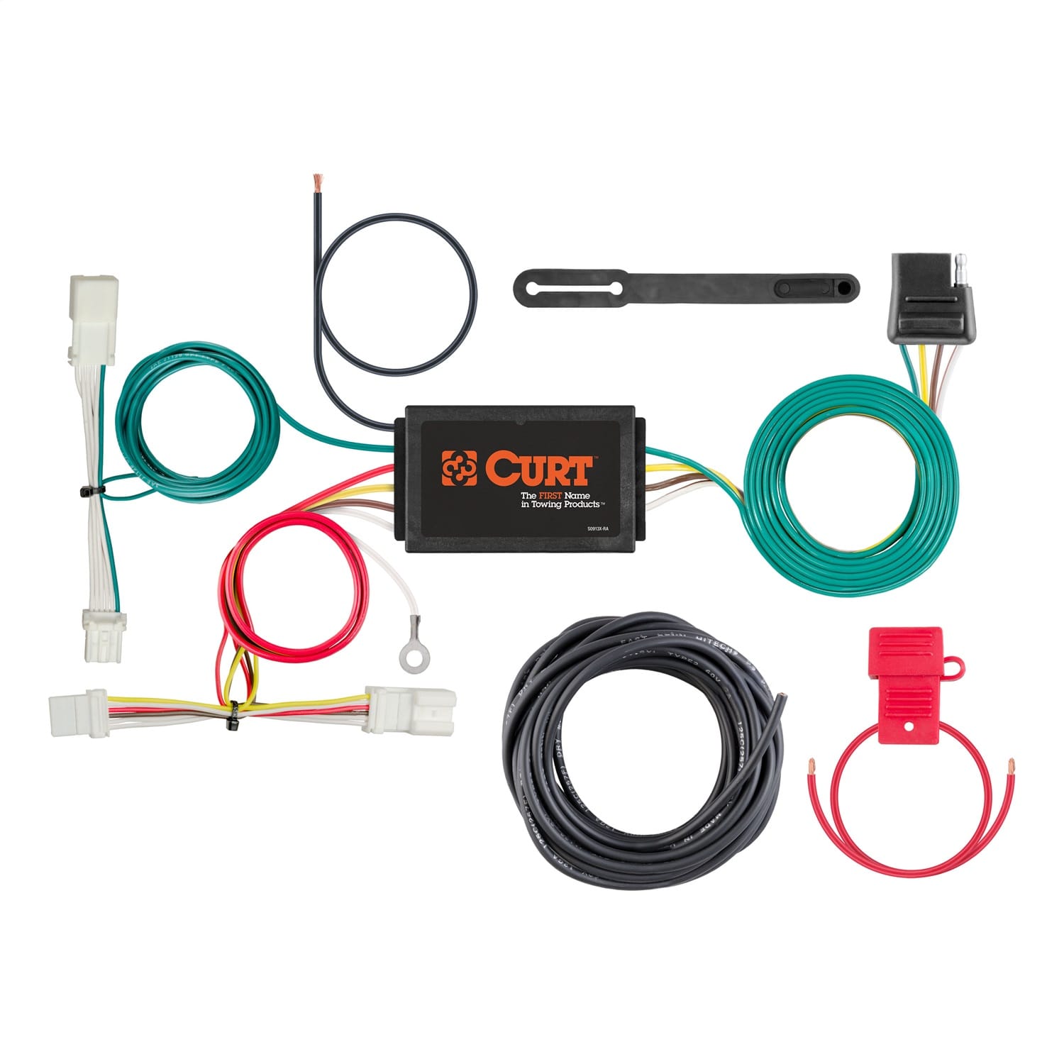 Custom Wiring Harness; 4-Way Flat Output; Select Honda Civic thumbnail 2