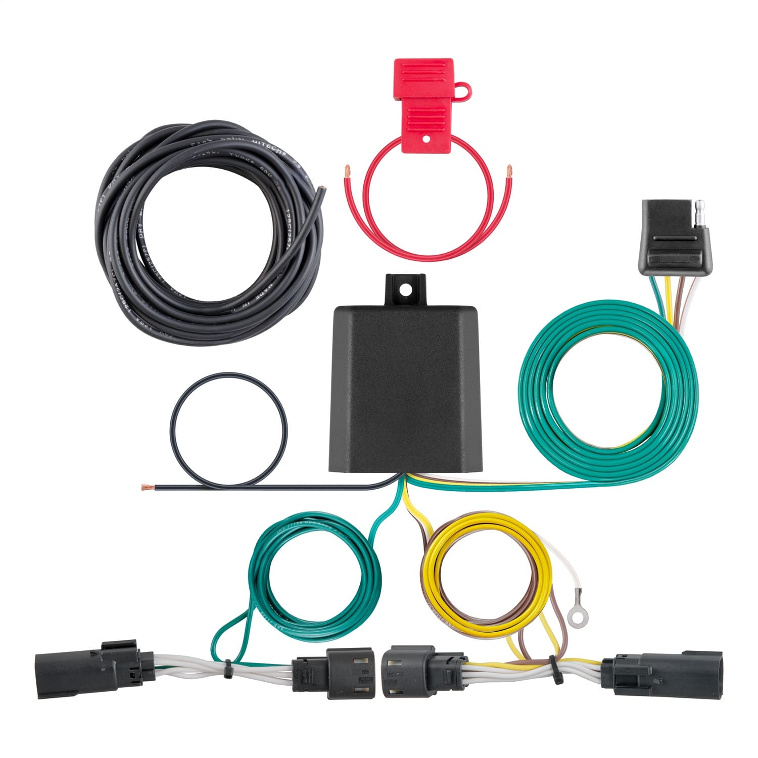 Custom Wiring Harness; 4-Way Flat Output; Select Ford Flex thumbnail 2