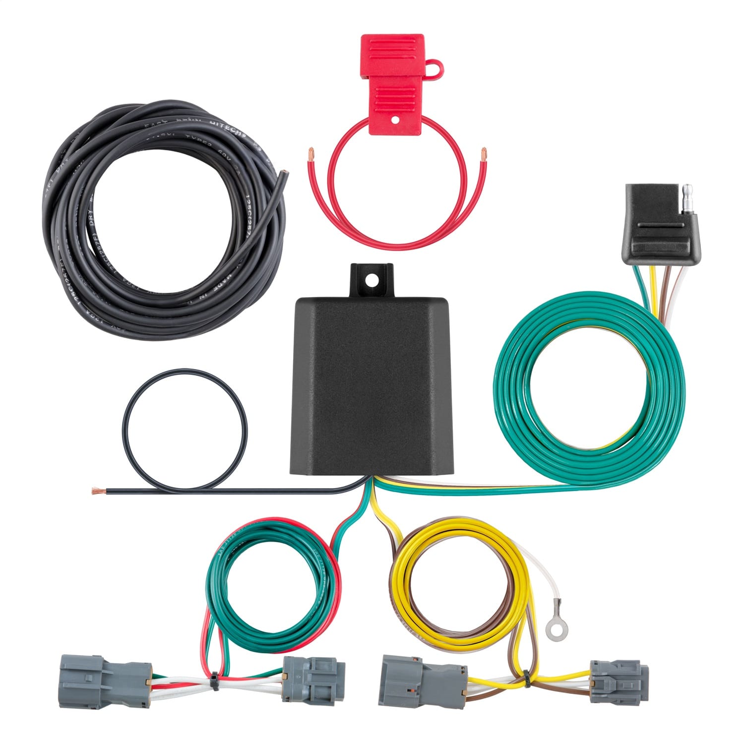 Custom Wiring Harness; 4-Way Flat Output; Select Hyundai Entourage; Kia Sedona thumbnail 2