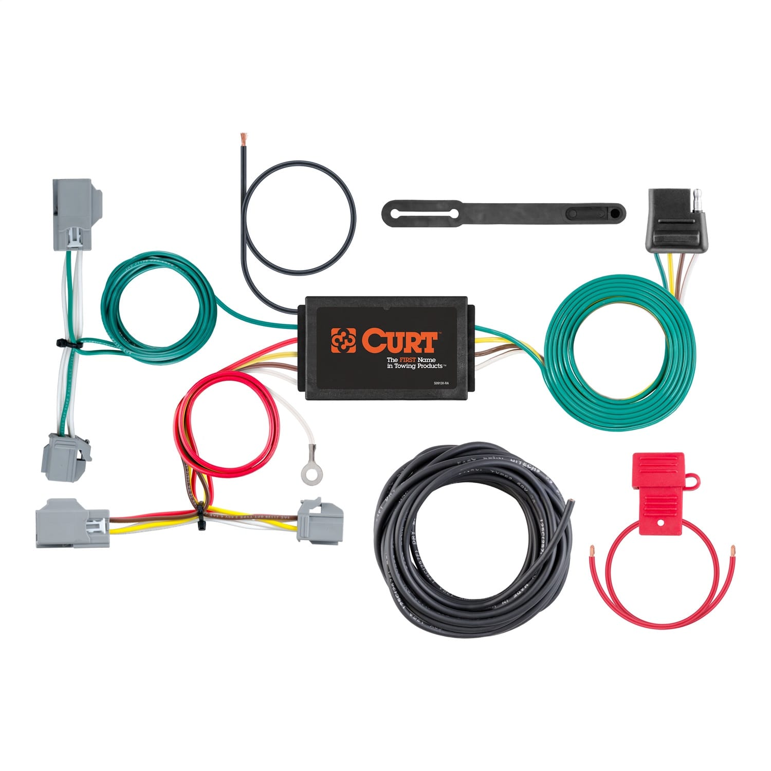 Custom Wiring Harness; 4-Way Flat Output; Select Volvo XC60 thumbnail 2