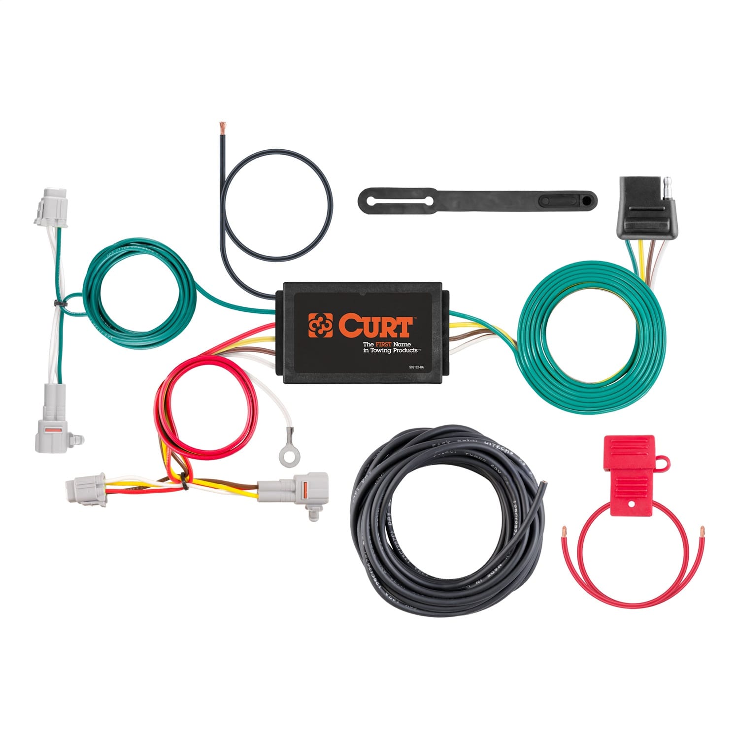 Custom Wiring Harness; 4-Way Flat Output; Select Subaru Impreza thumbnail 2