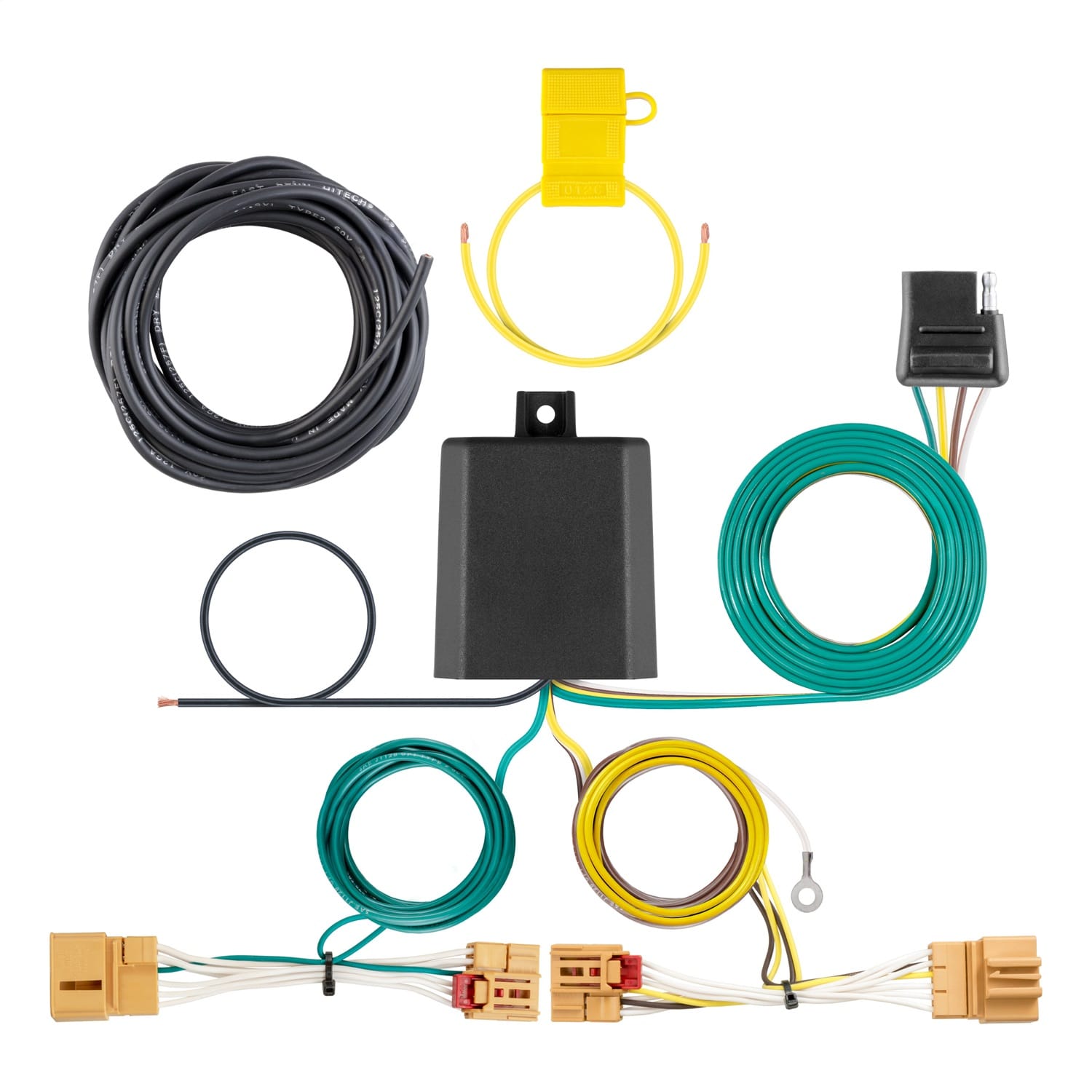 Custom Wiring Harness; 4-Way Flat Output; Select Volkswagen Golf GTI thumbnail 2