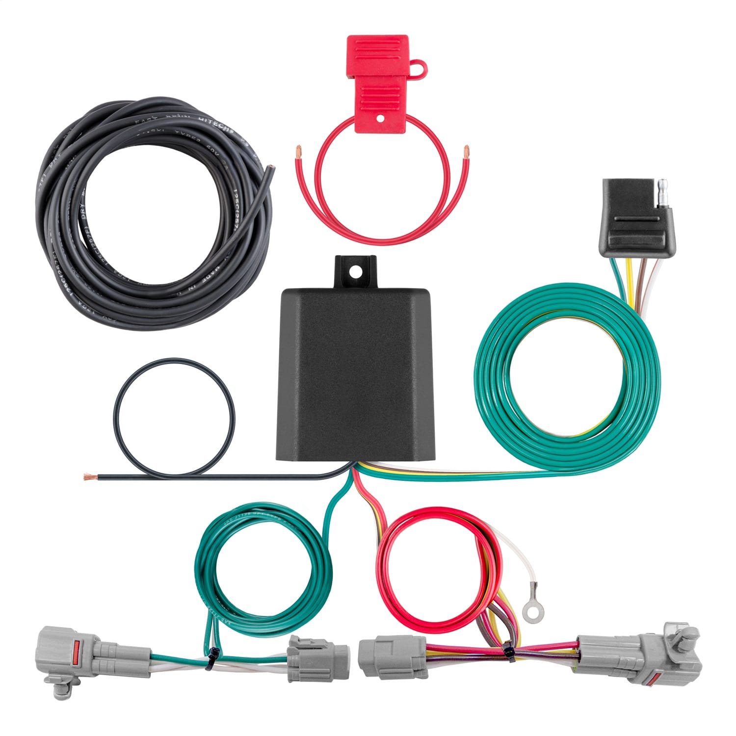 Custom Wiring Harness; 4-Way Flat Output; Select Subaru Legacy thumbnail 2