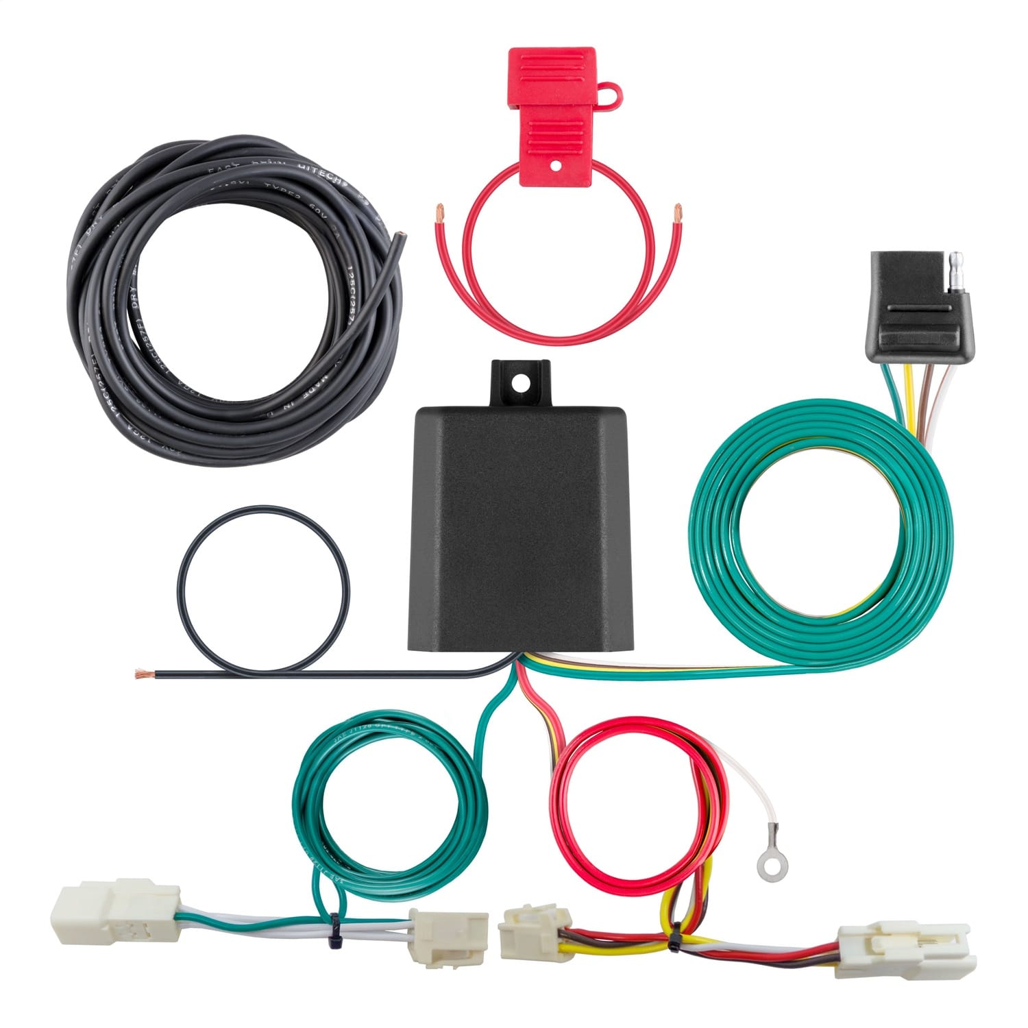 Custom Wiring Harness; 4-Way Flat Output; Select Toyota Corolla thumbnail 2