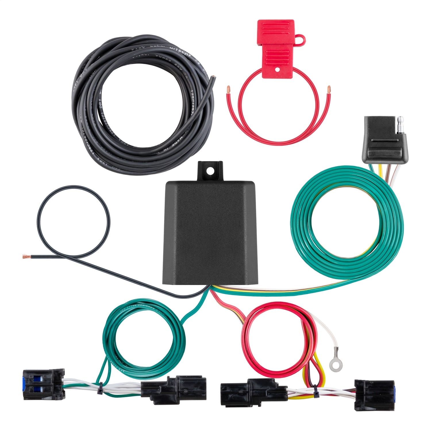 Custom Wiring; 4-Way Flat; Fits Select Kia Sorento; Sportage thumbnail 2
