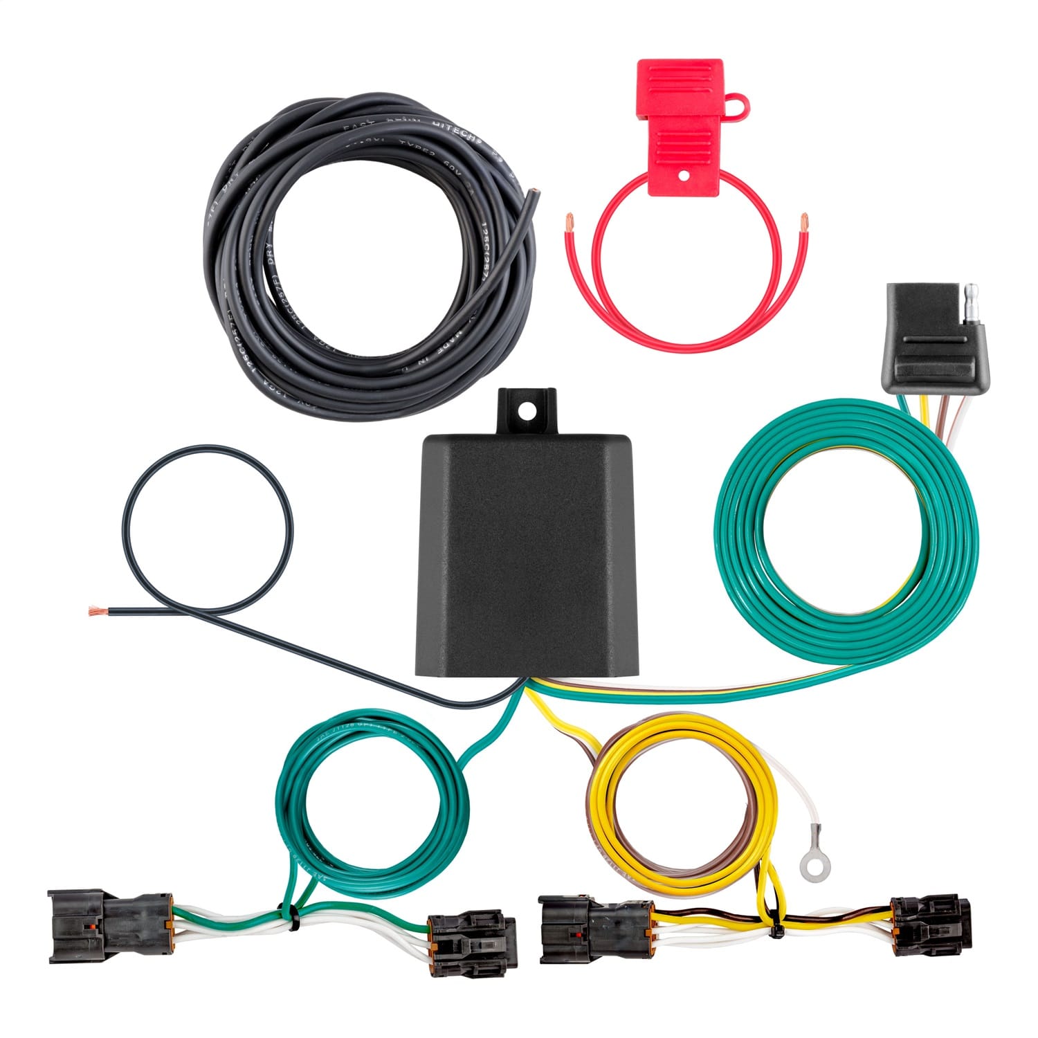 Custom Wiring; 4-Way Flat Output; Select Hyundai Santa Cruz thumbnail 2