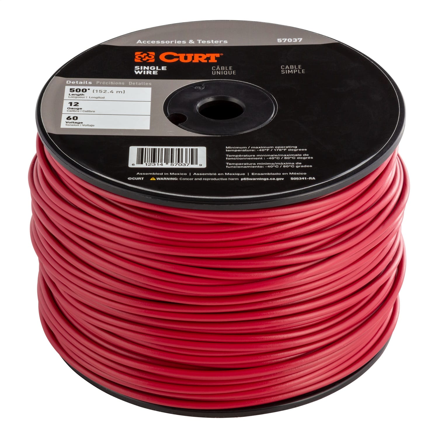 Automotive Primary Wire; Red 500ft. Spool thumbnail 2