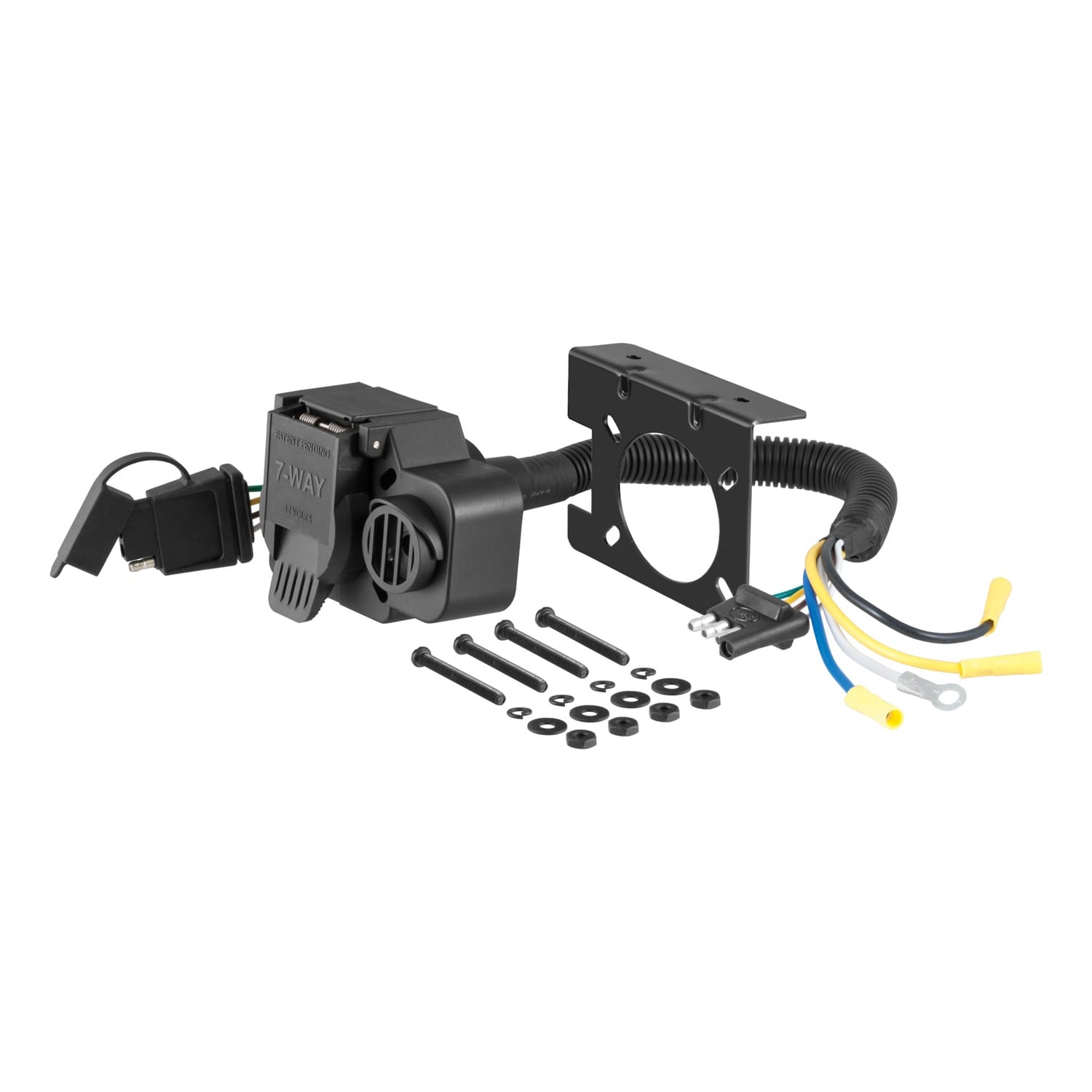 Dual-Output Adapter with Backup Alarm (4-Way Flat to 7-Way RV Blade Trailer) thumbnail 2