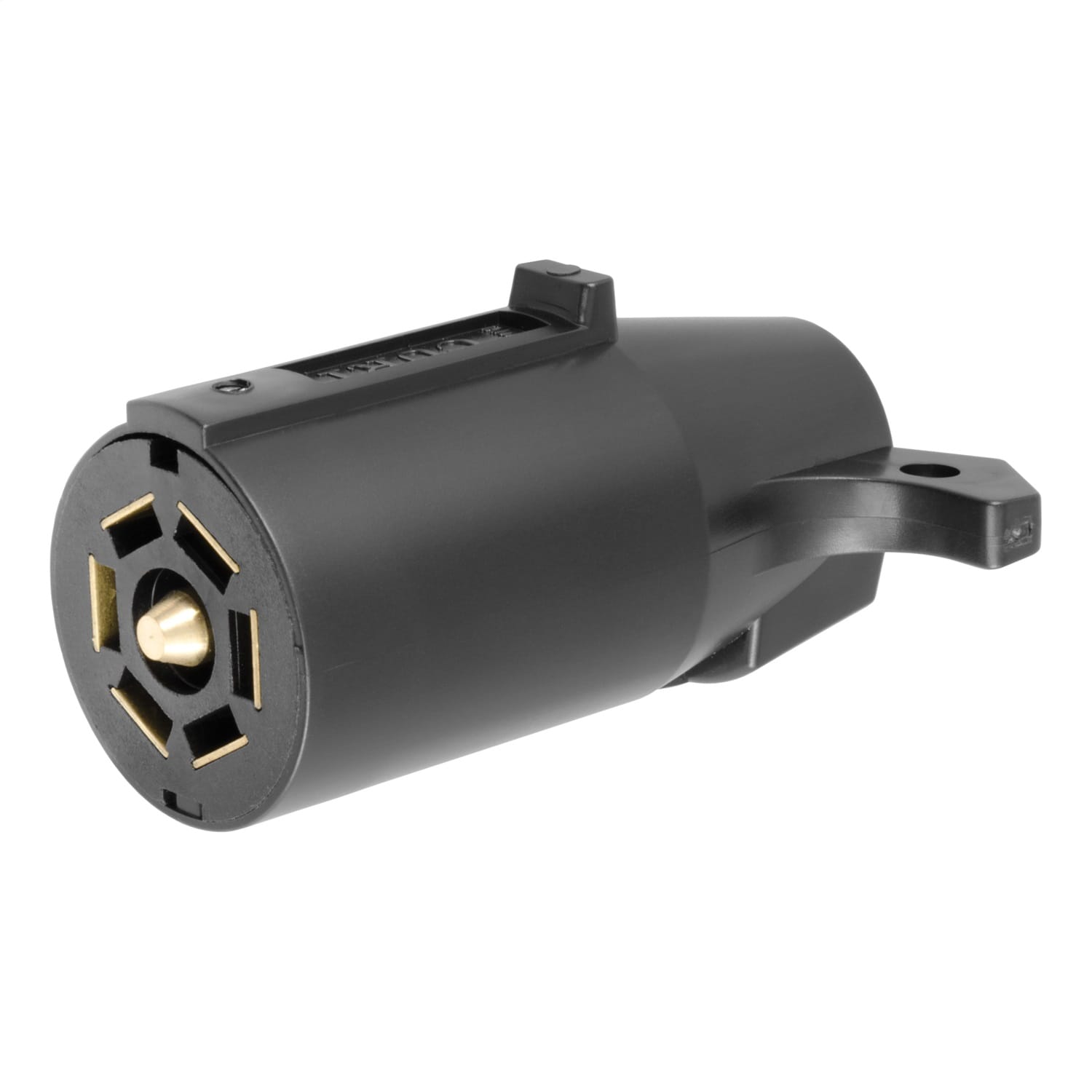 7-Way RV Blade Connector Plug (Trailer Side; Black Plastic; Packaged) thumbnail 3