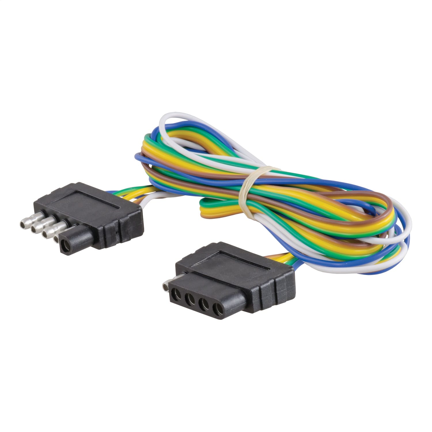 5-Way Flat Connector Plug/Socket with 72in. Wires (Packaged) thumbnail 3