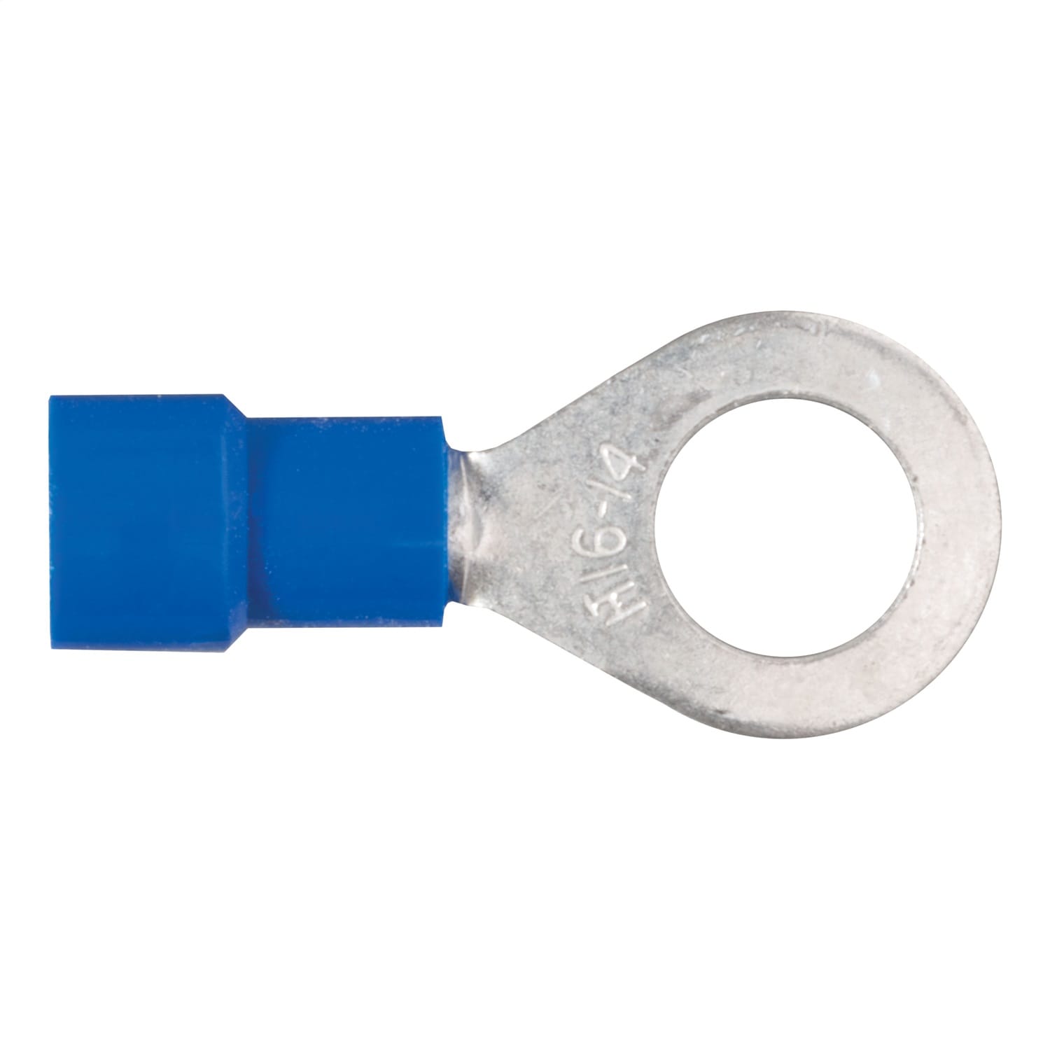 Ring Terminals (16-14 Wire Gauge; 1/4in. Stud Size; 100-Pack)