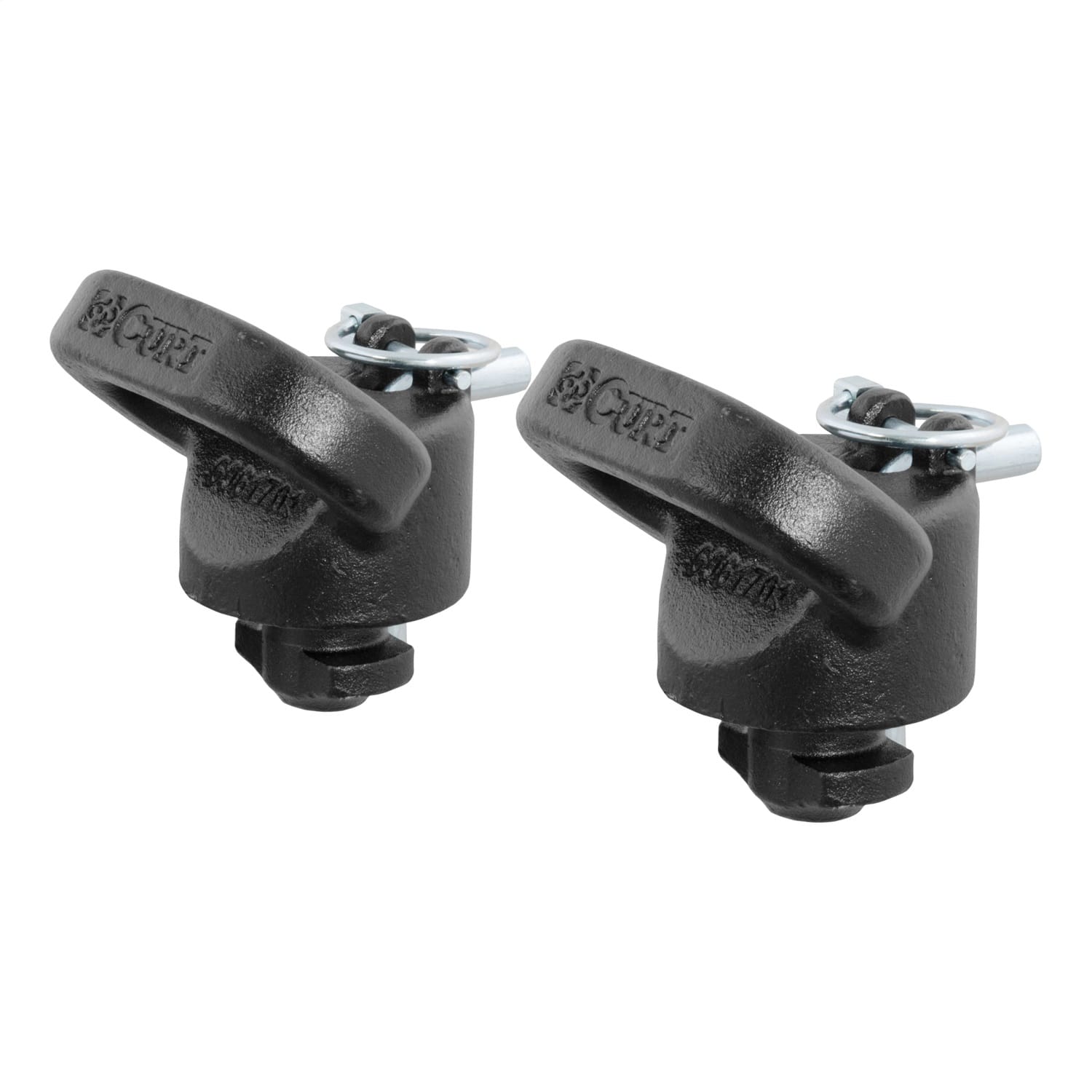 OEM Puck System Gooseneck Safety Chain Anchors; Ram (30K)