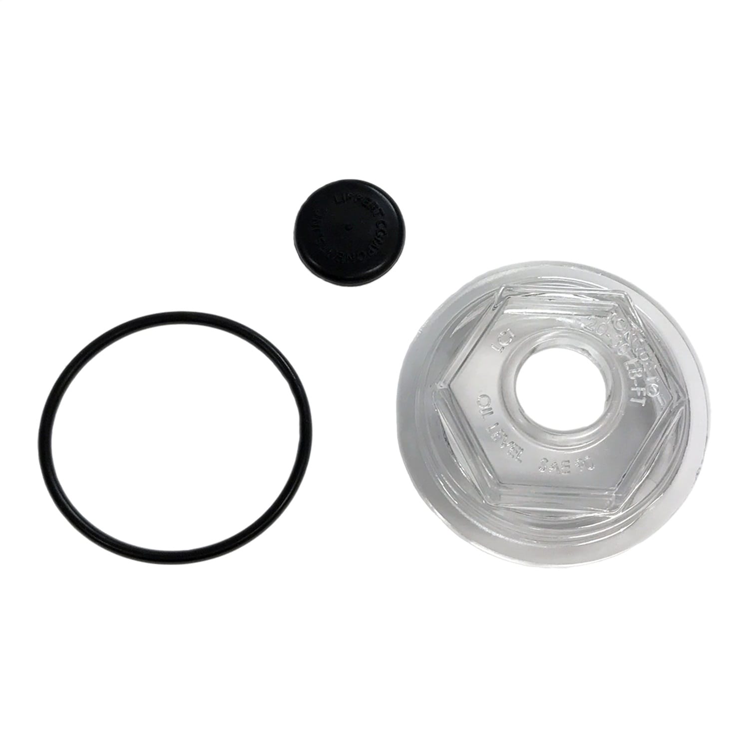 Trailer Axle Oil and Dust Cap-8;000 lbs. Clear thumbnail 2