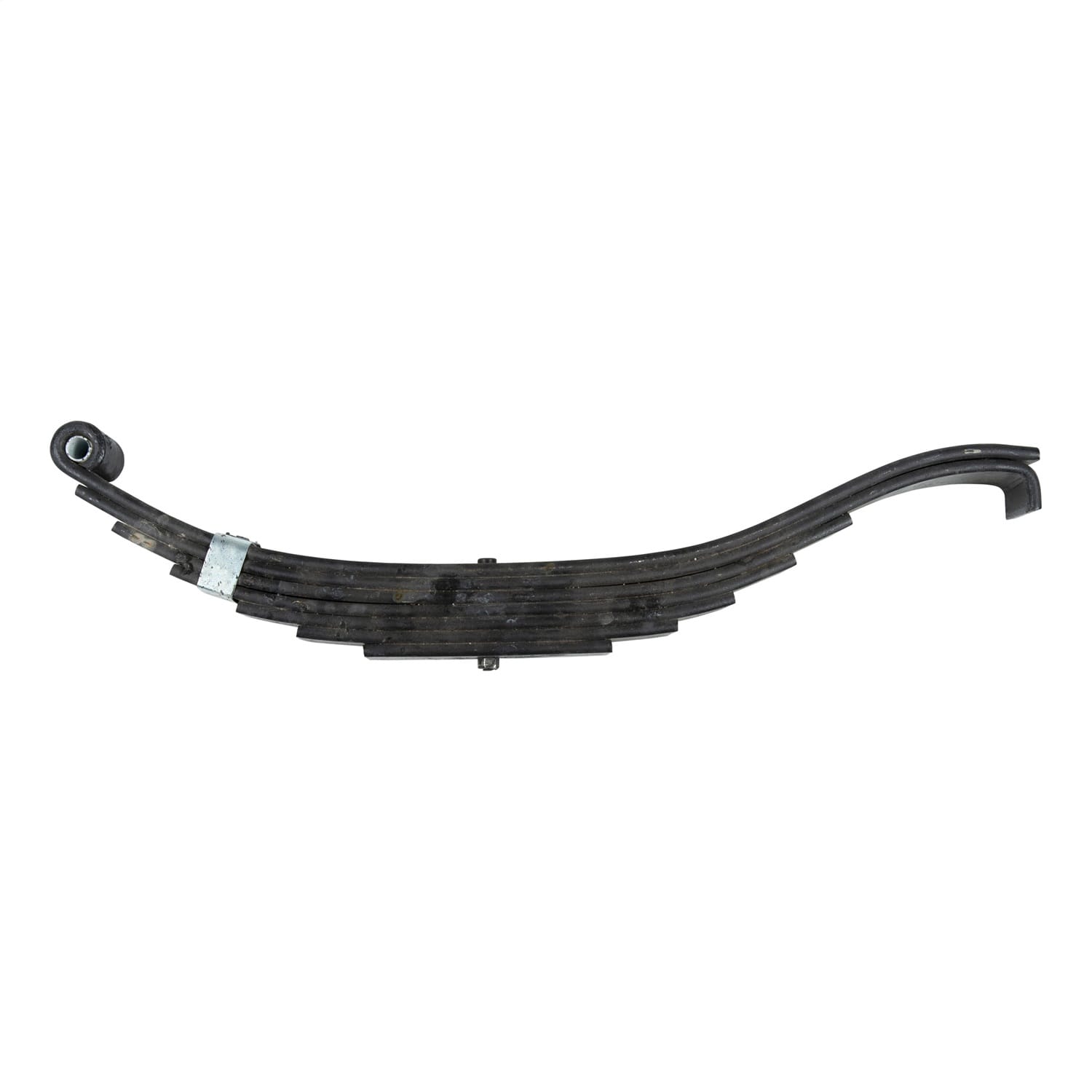 Trailer Slipper Spring; 4;000-lb.; 7-Leaf; 2in. Wide x 26-7/8in. Long Eye-to-Eye thumbnail 2