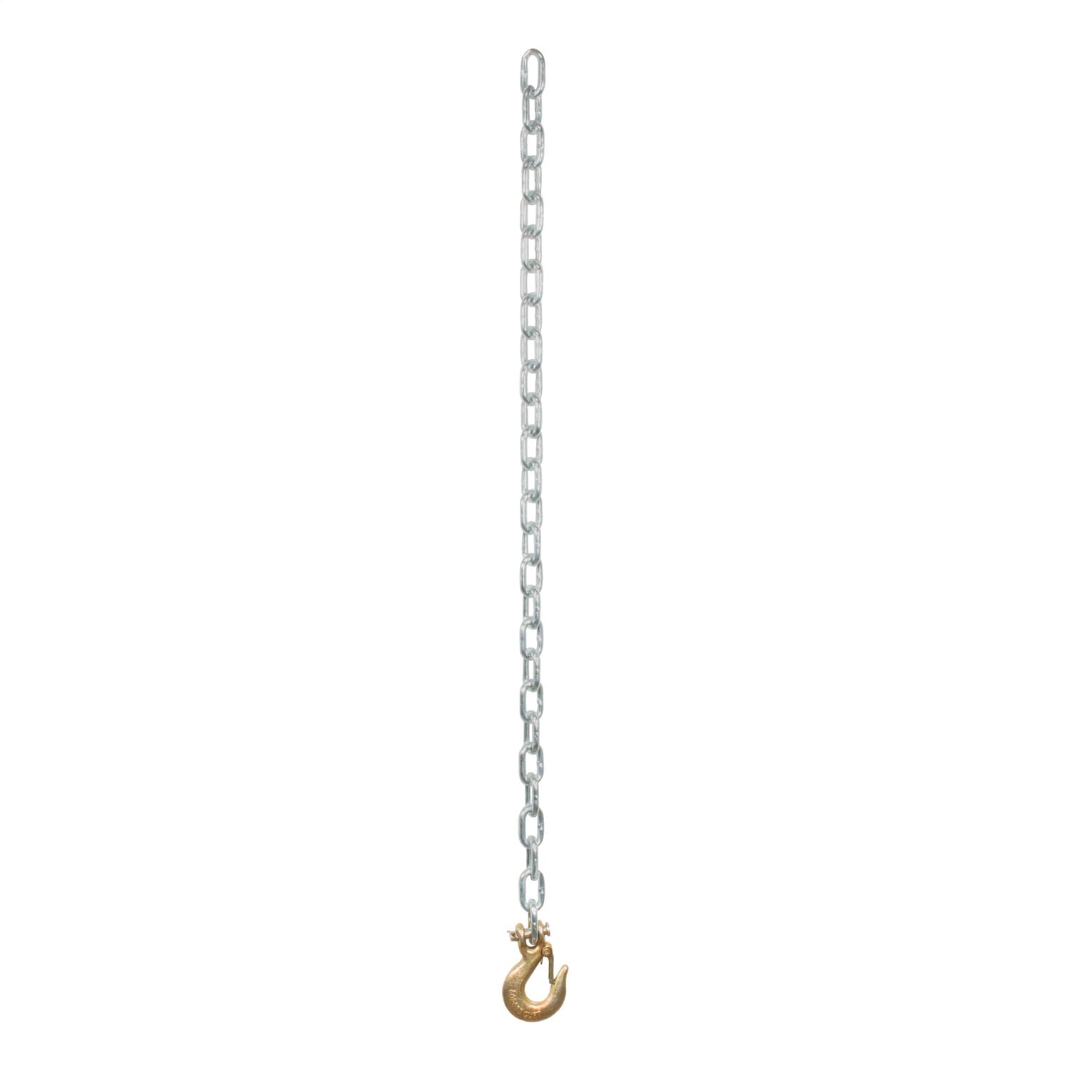 35in. Safety Chain with 1 Clevis Hook (7;800 lbs; Clear Zinc) thumbnail 2