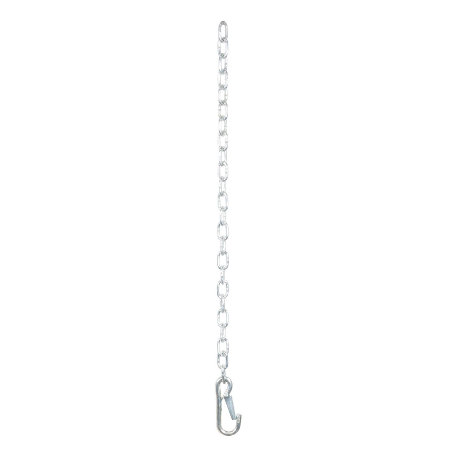 27in. Safety Chain with 1 Snap Hook (2;000 lbs; Clear Zinc) thumbnail 2