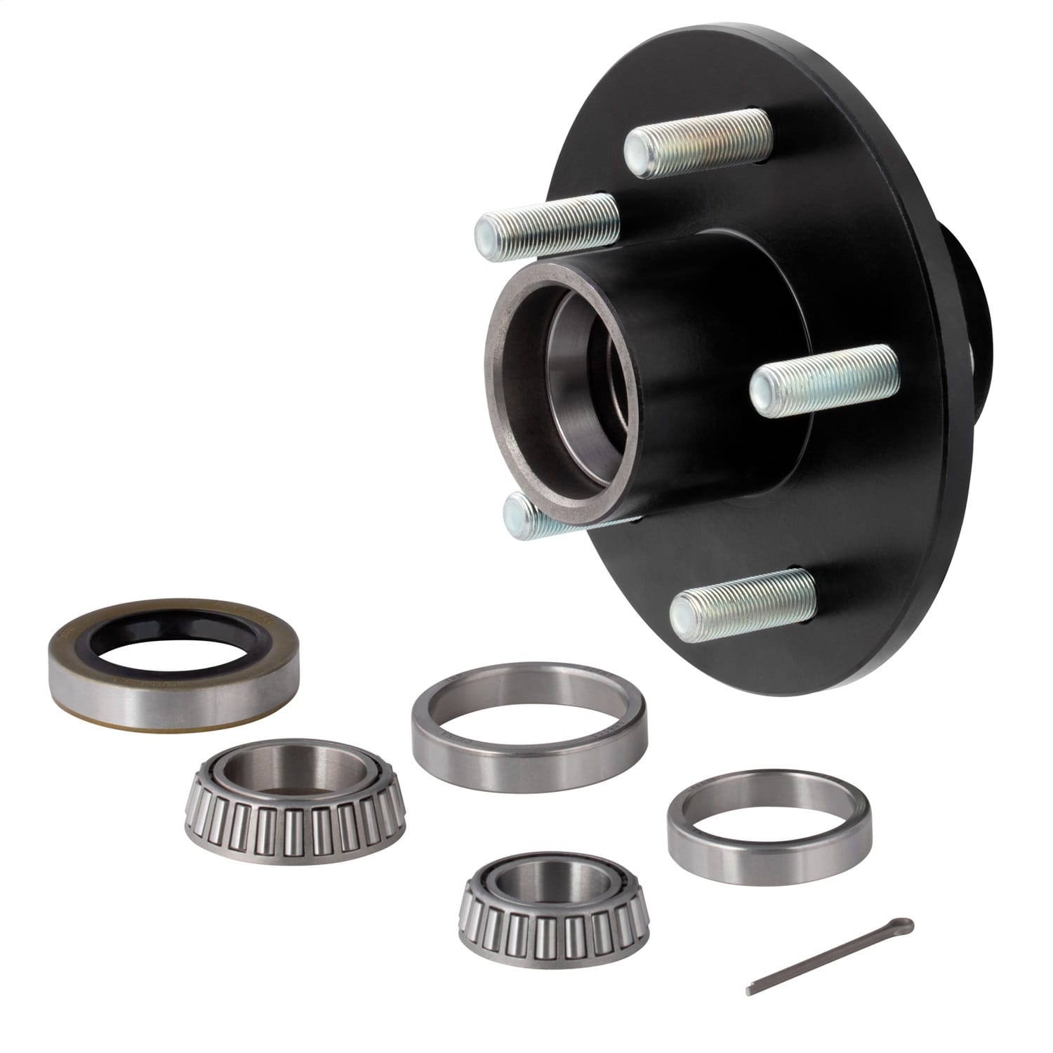 Idler Hub with Bearing Kit (Not Installed); 2;200-lb. Axles; 12in. Stud Size thumbnail 7